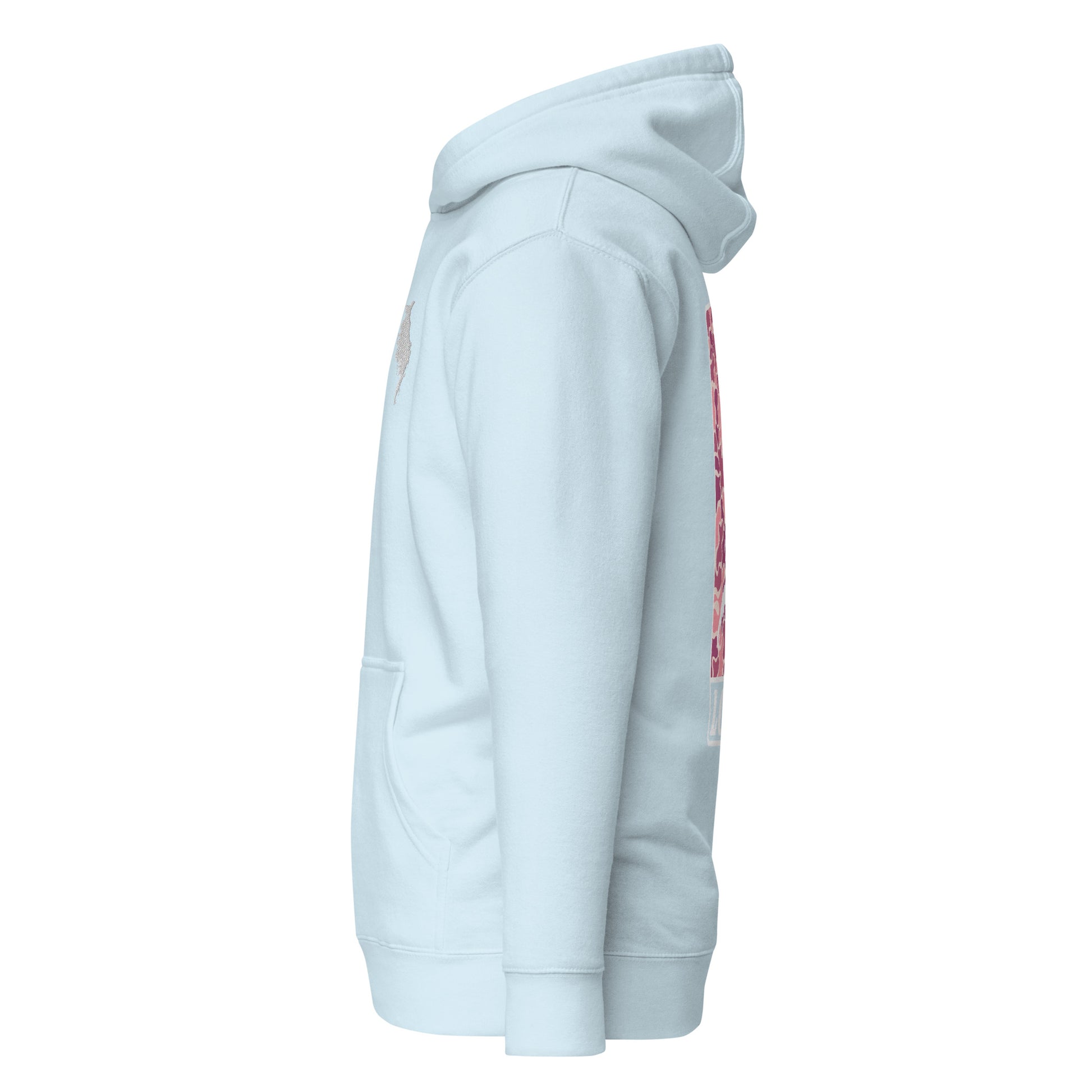LOCAL (pink) | Hoodie-skyblue-Shore Lines Apparel Co.