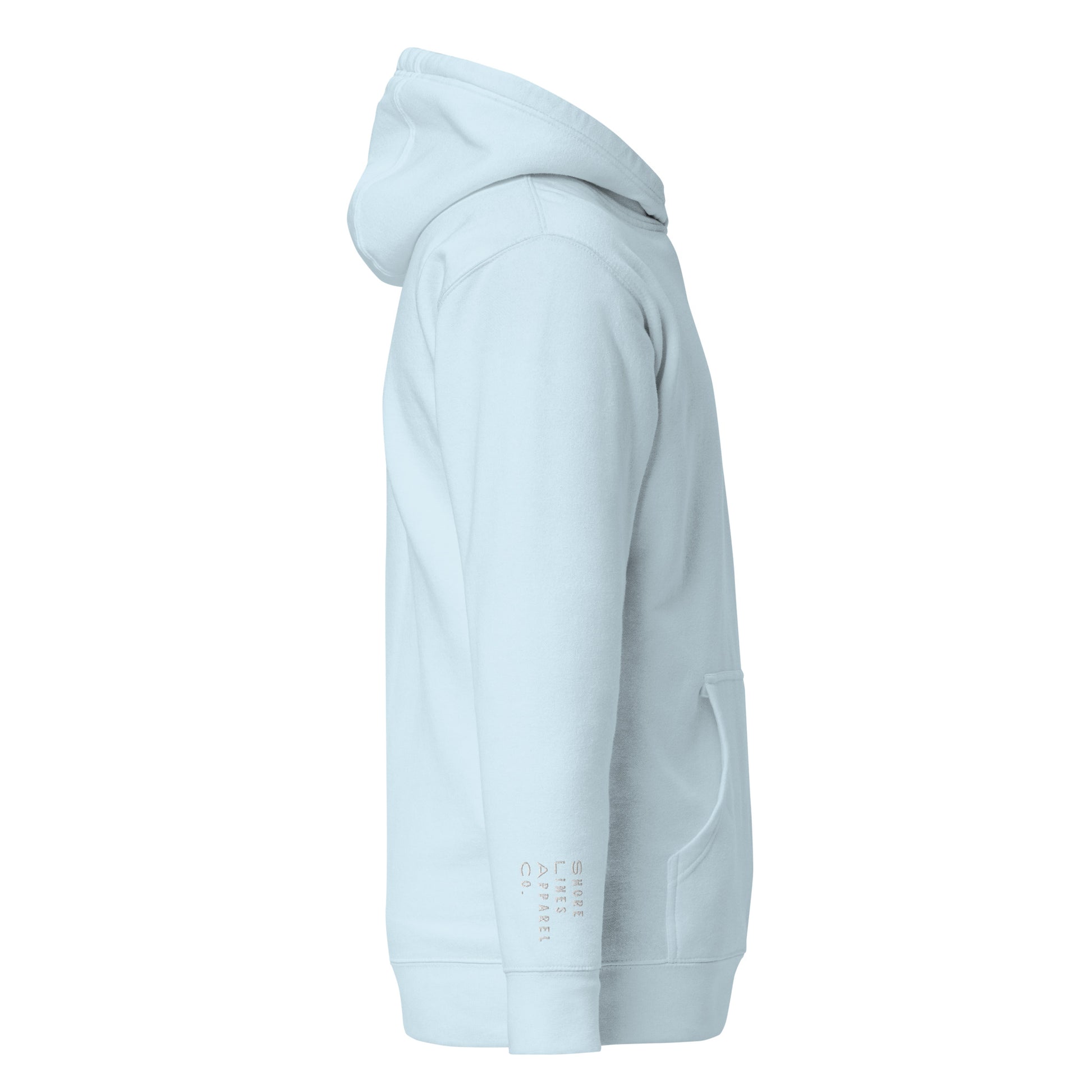 The MARSH | Hoodie-skyblue-Shore Lines Apparel Co.