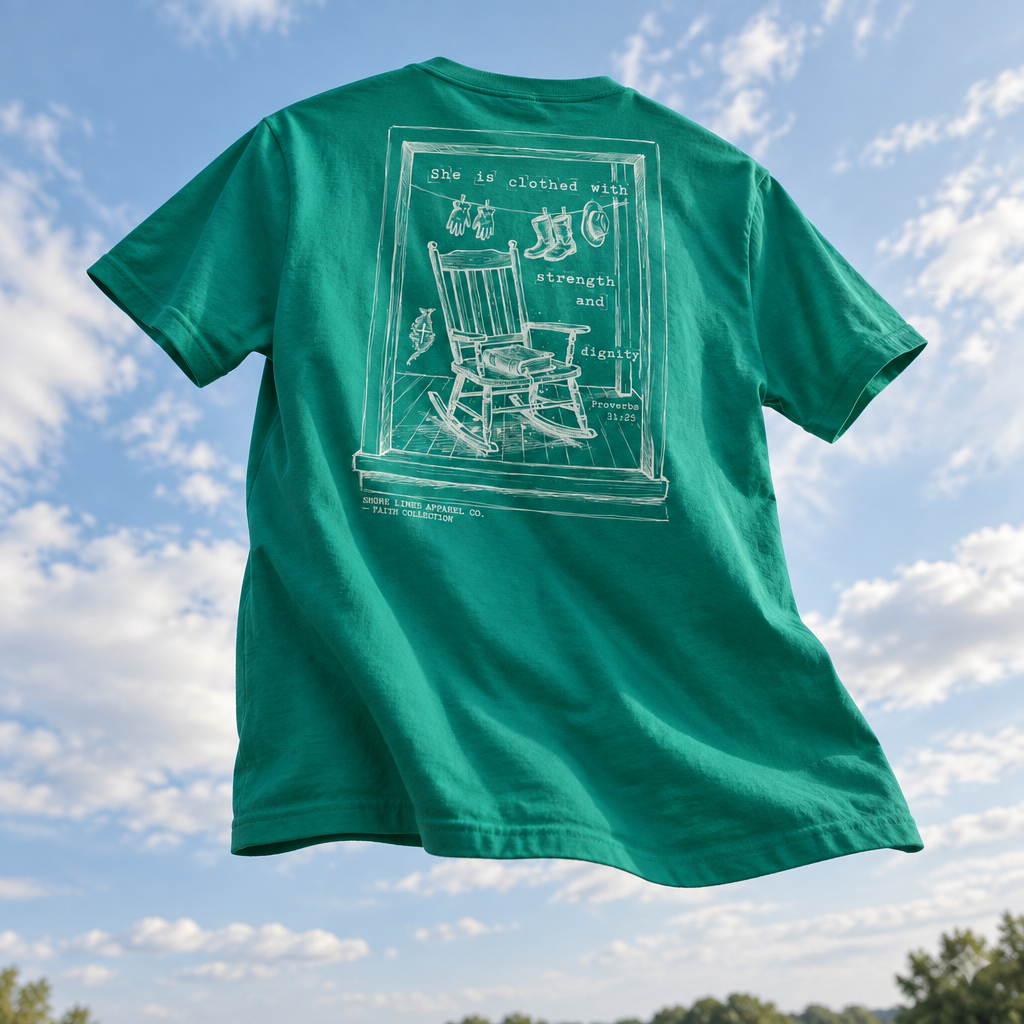 She is Clothed With Strength | Short Sleeve