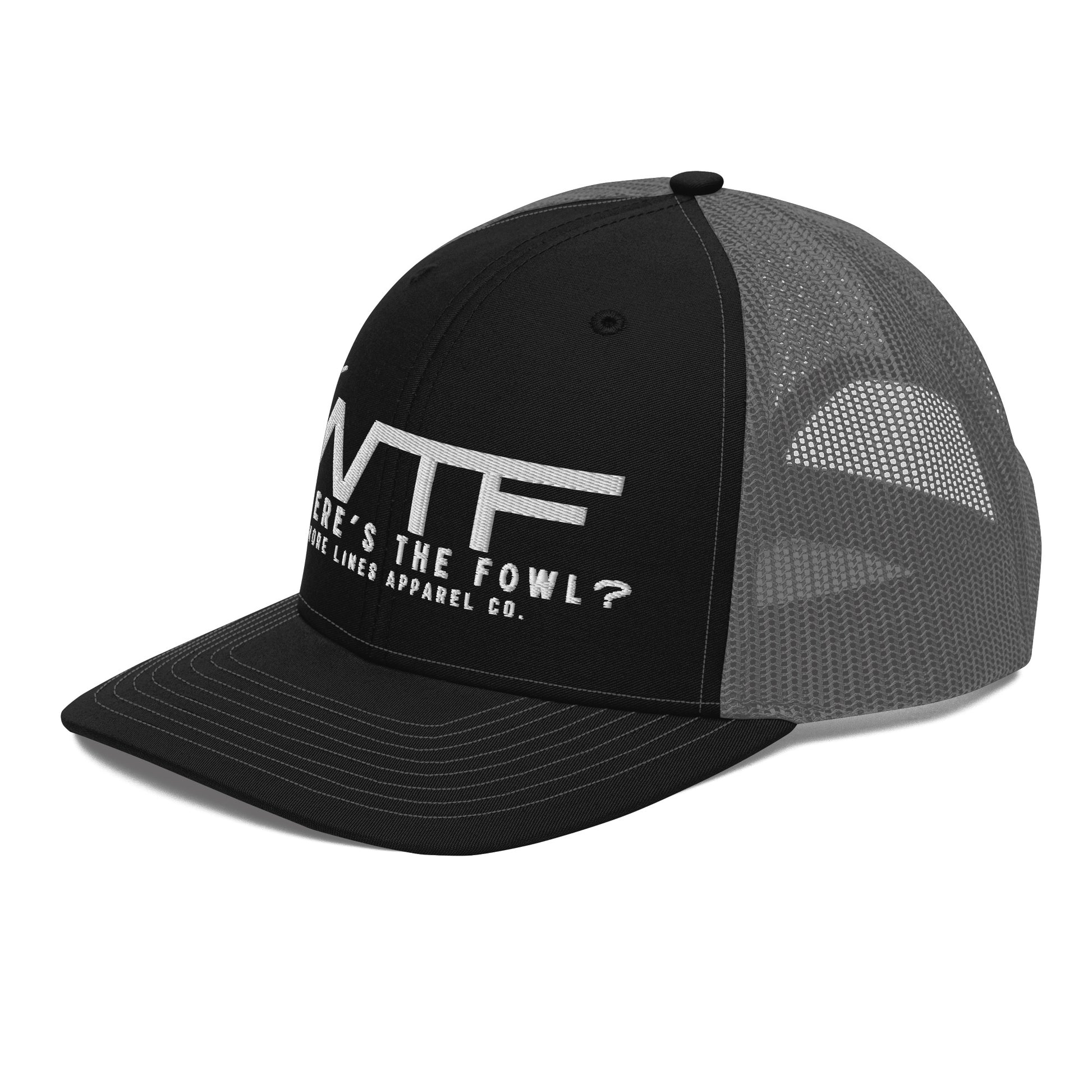 WTF | Hat-black-Shore Lines Apparel Co.