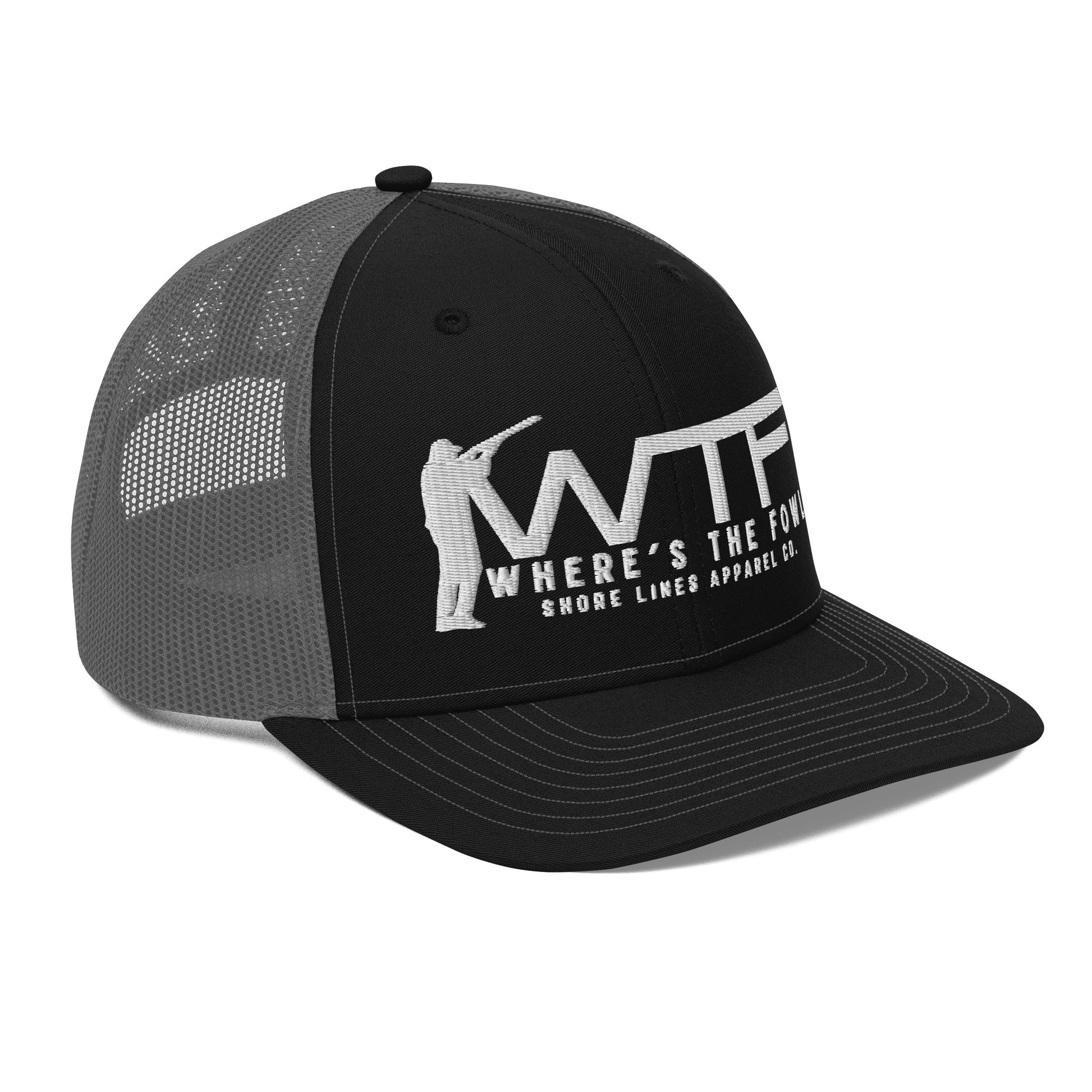 WTF | Hat-black-Shore Lines Apparel Co.