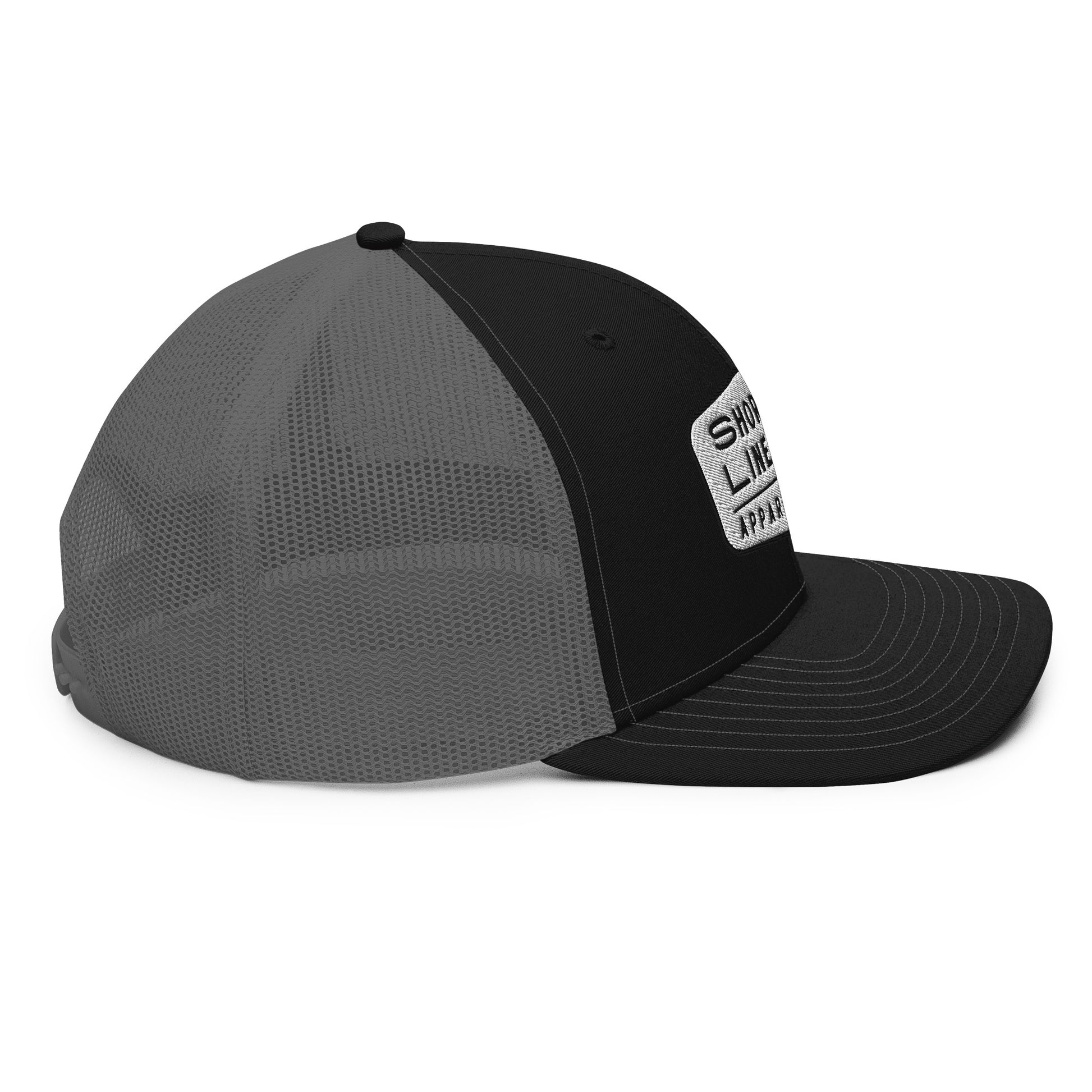 Shore Lines Patch | Hat-black-Shore Lines Apparel Co.