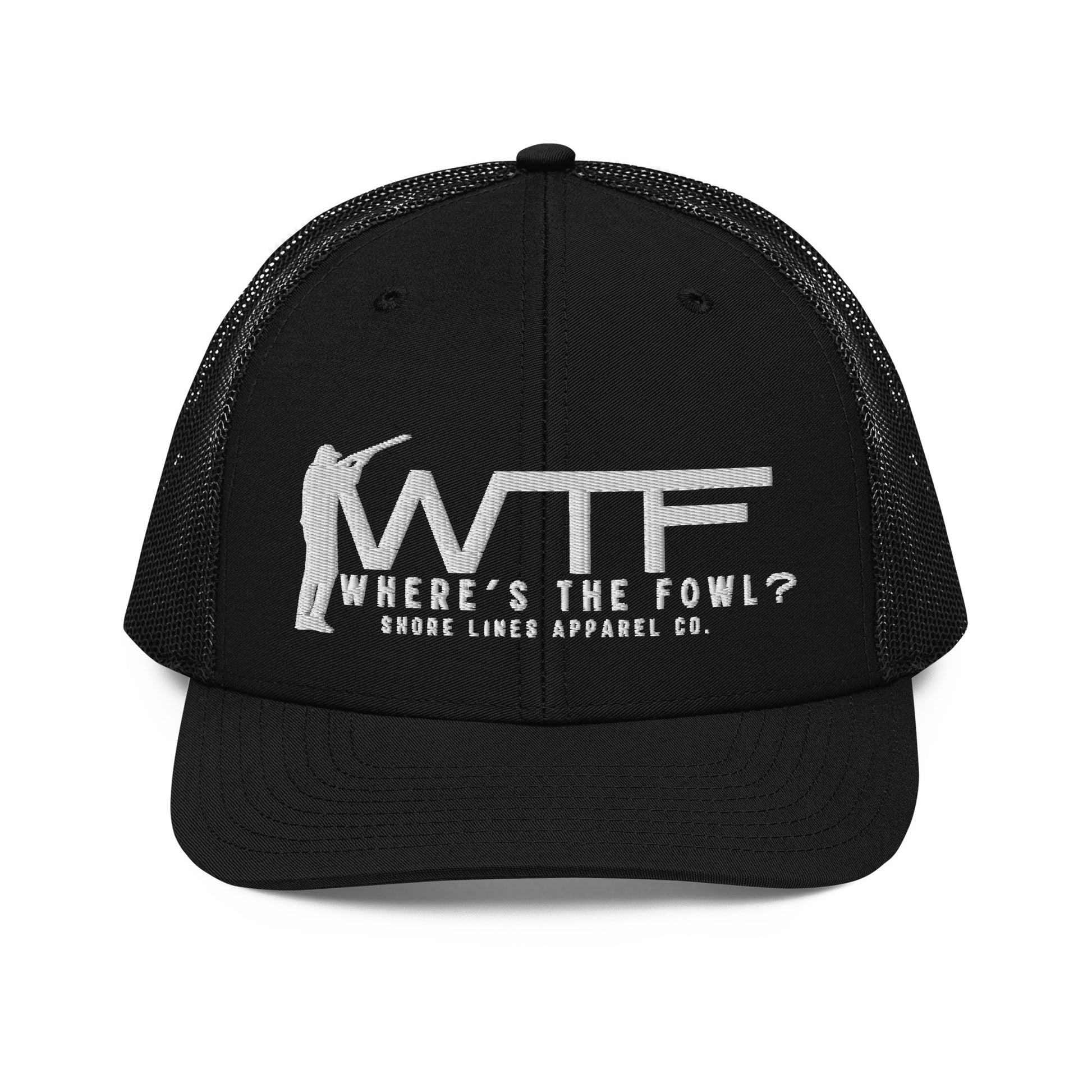 WTF | Hat-black-Shore Lines Apparel Co.