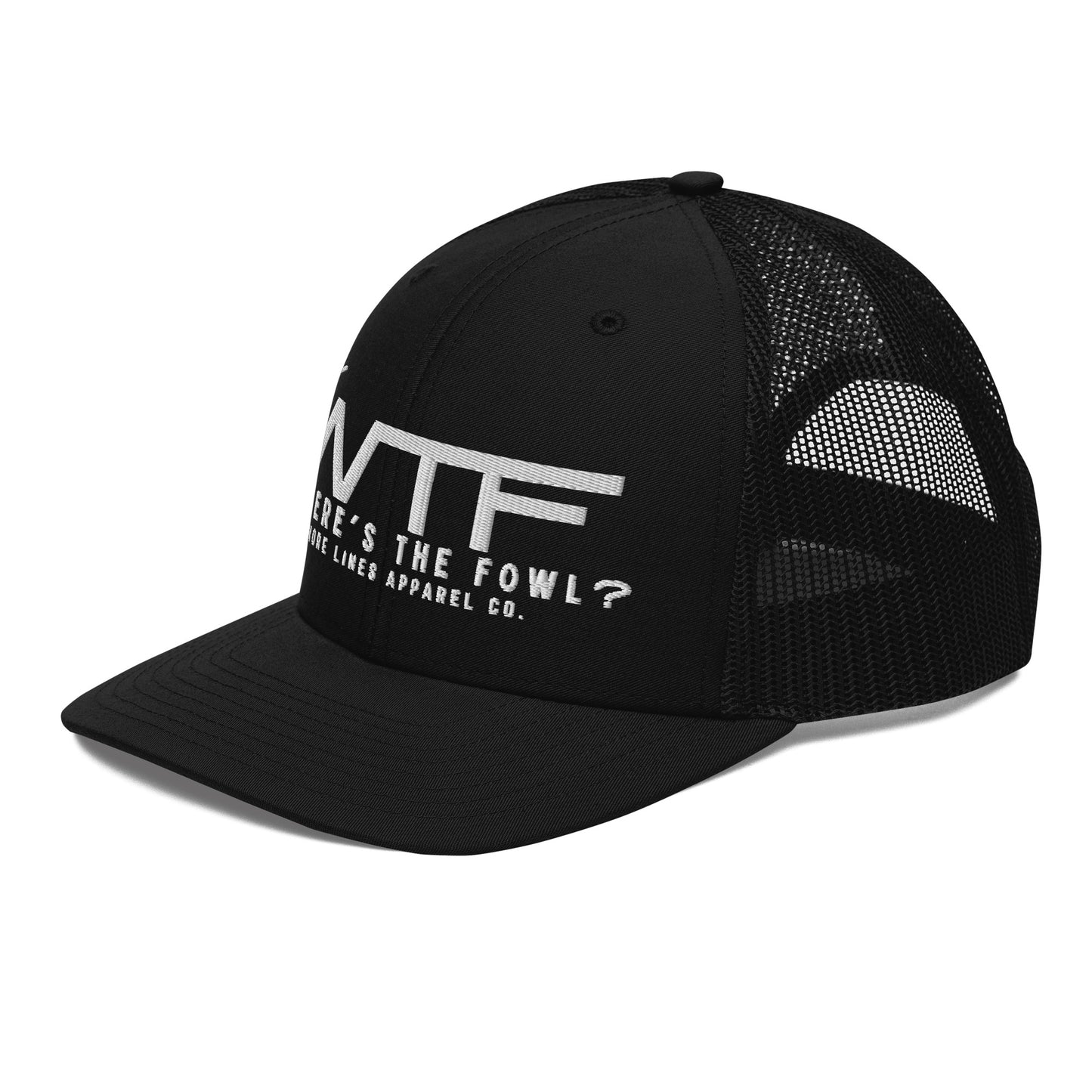 WTF | Hat-black-Shore Lines Apparel Co.