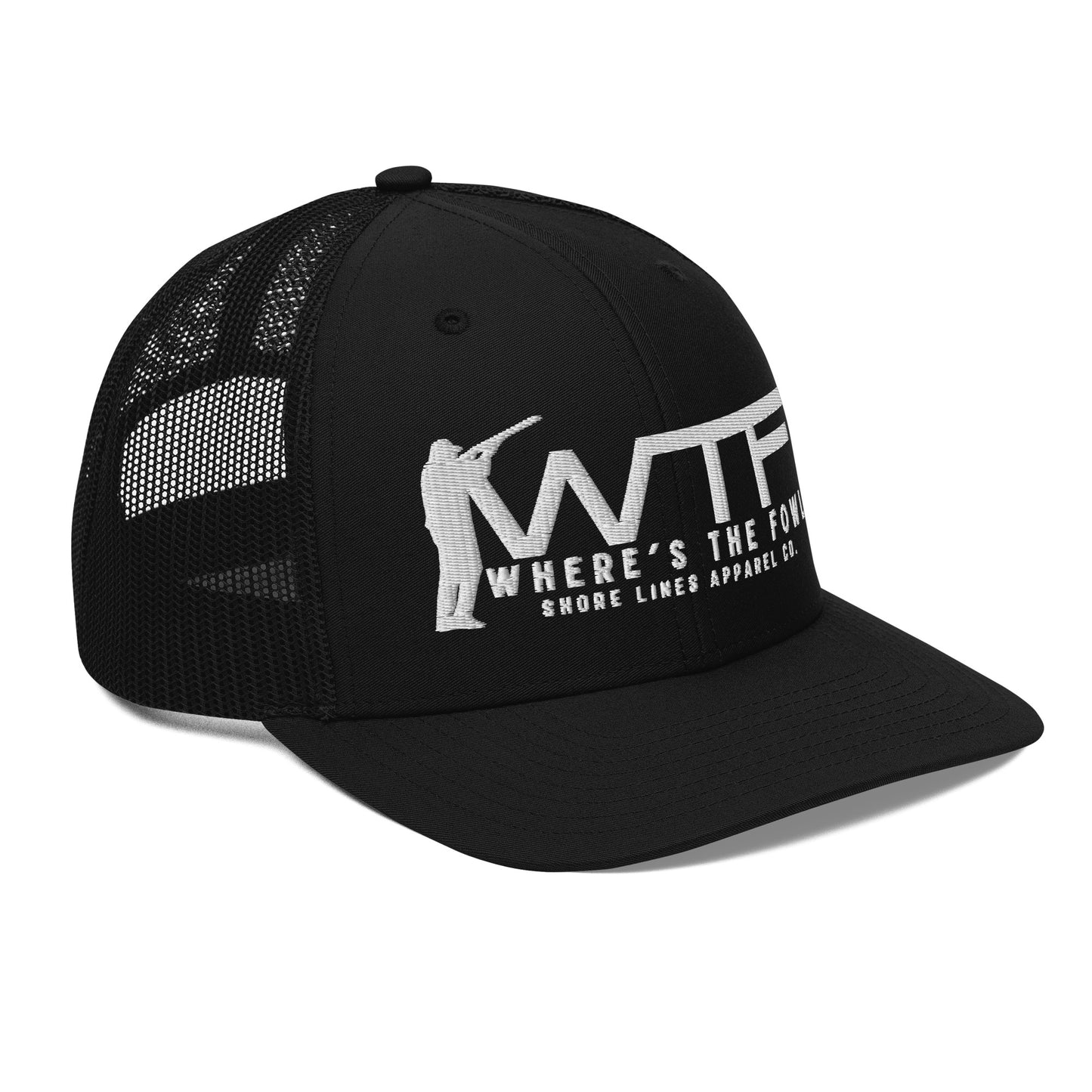 WTF | Hat-black-Shore Lines Apparel Co.