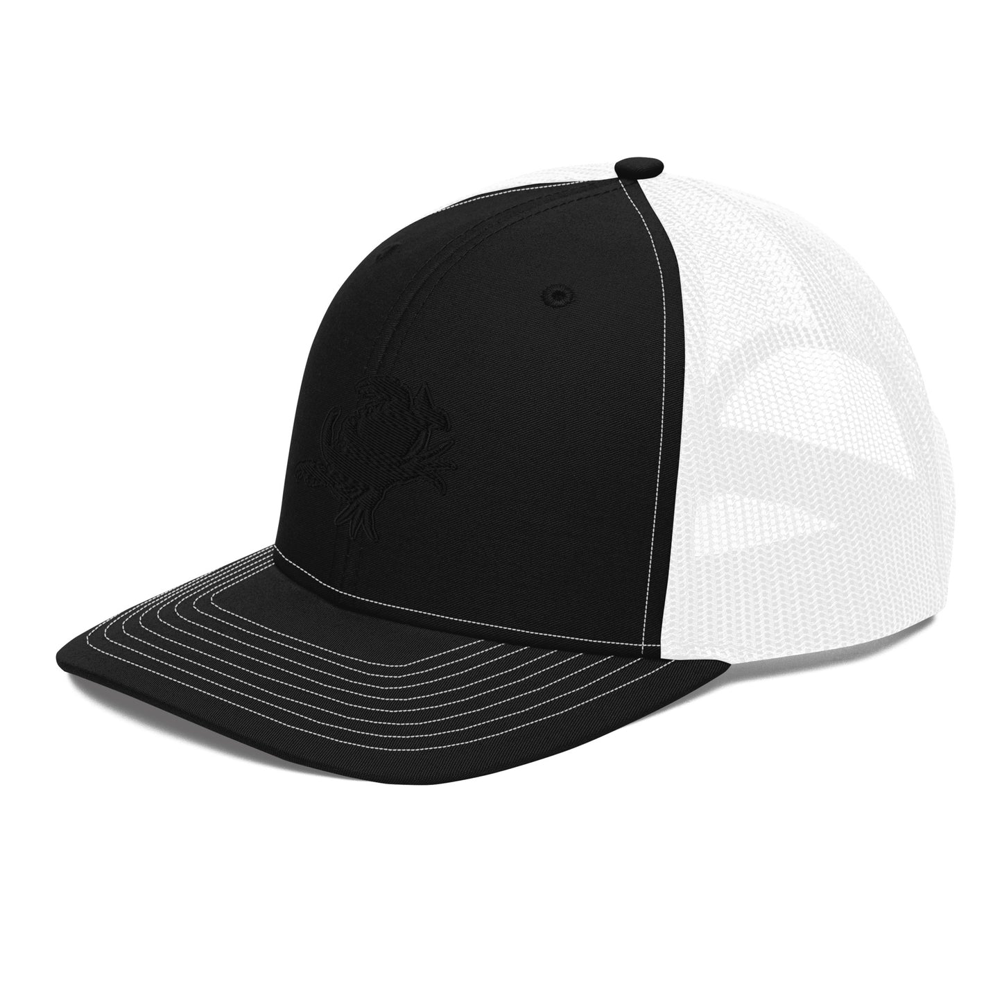 Crabinsula | Hat-blackwhite-Shore Lines Apparel Co.