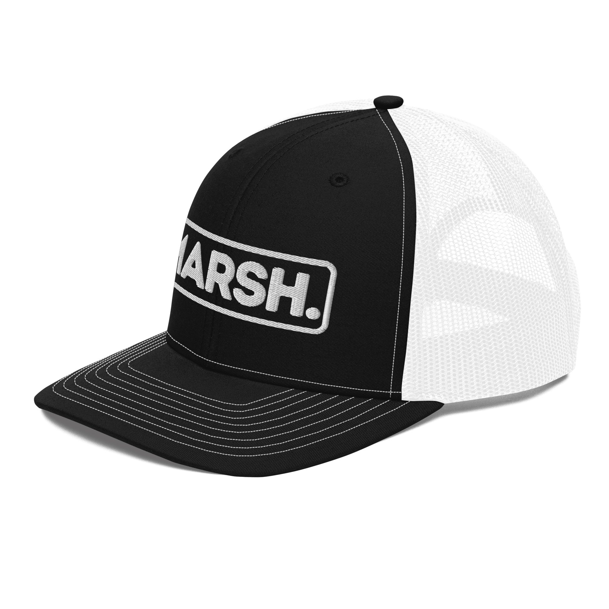 MARSH | Hat-blackwhite-Shore Lines Apparel Co.