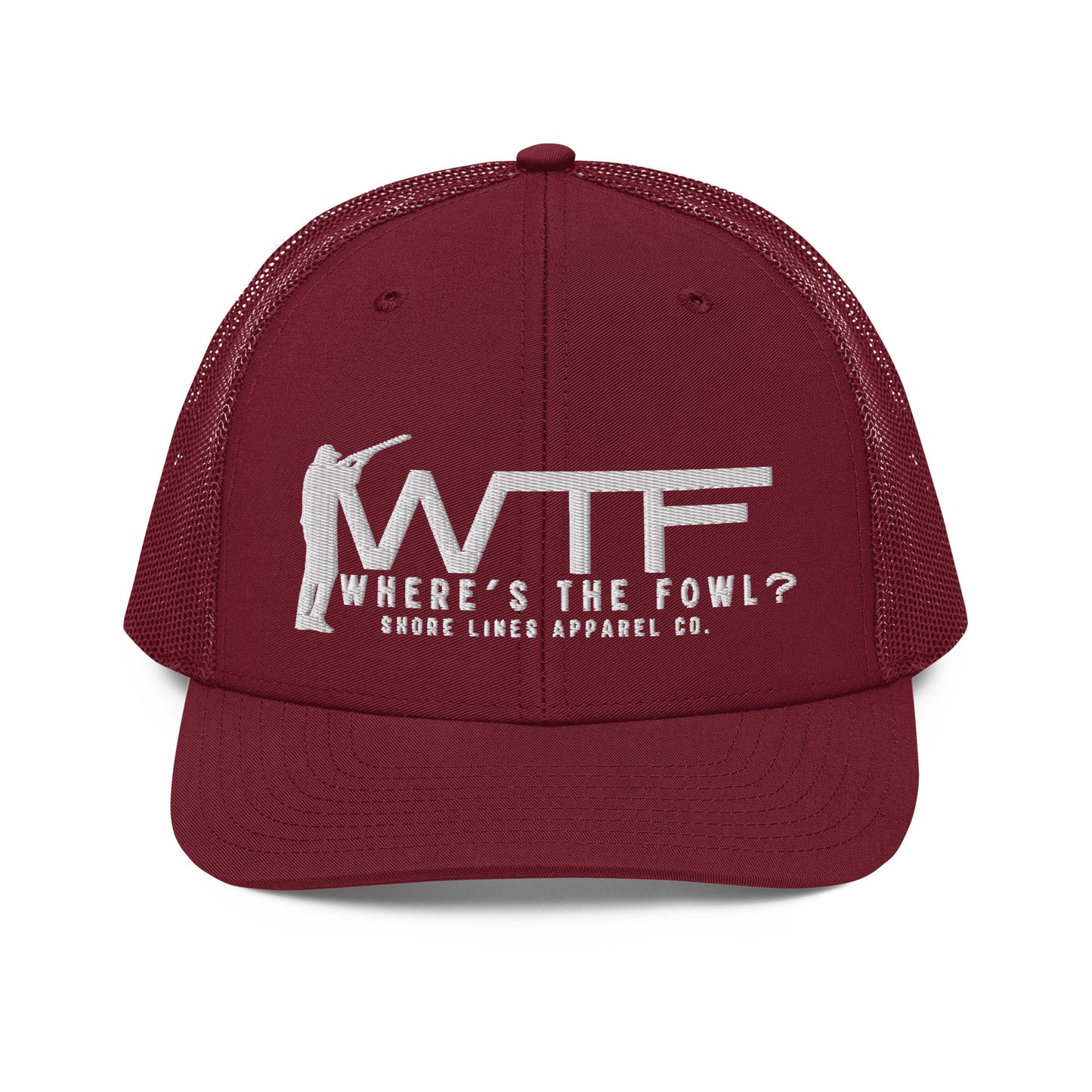 WTF | Hat-cardinal-Shore Lines Apparel Co.