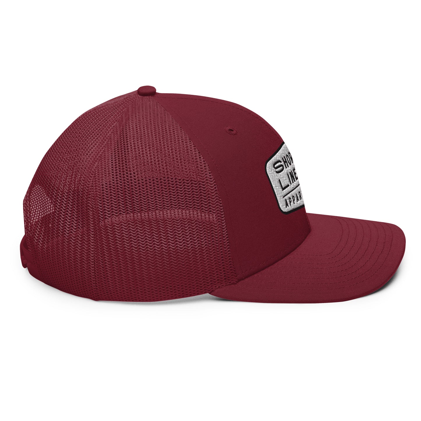 Shore Lines Patch | Hat-cardinal-Shore Lines Apparel Co.