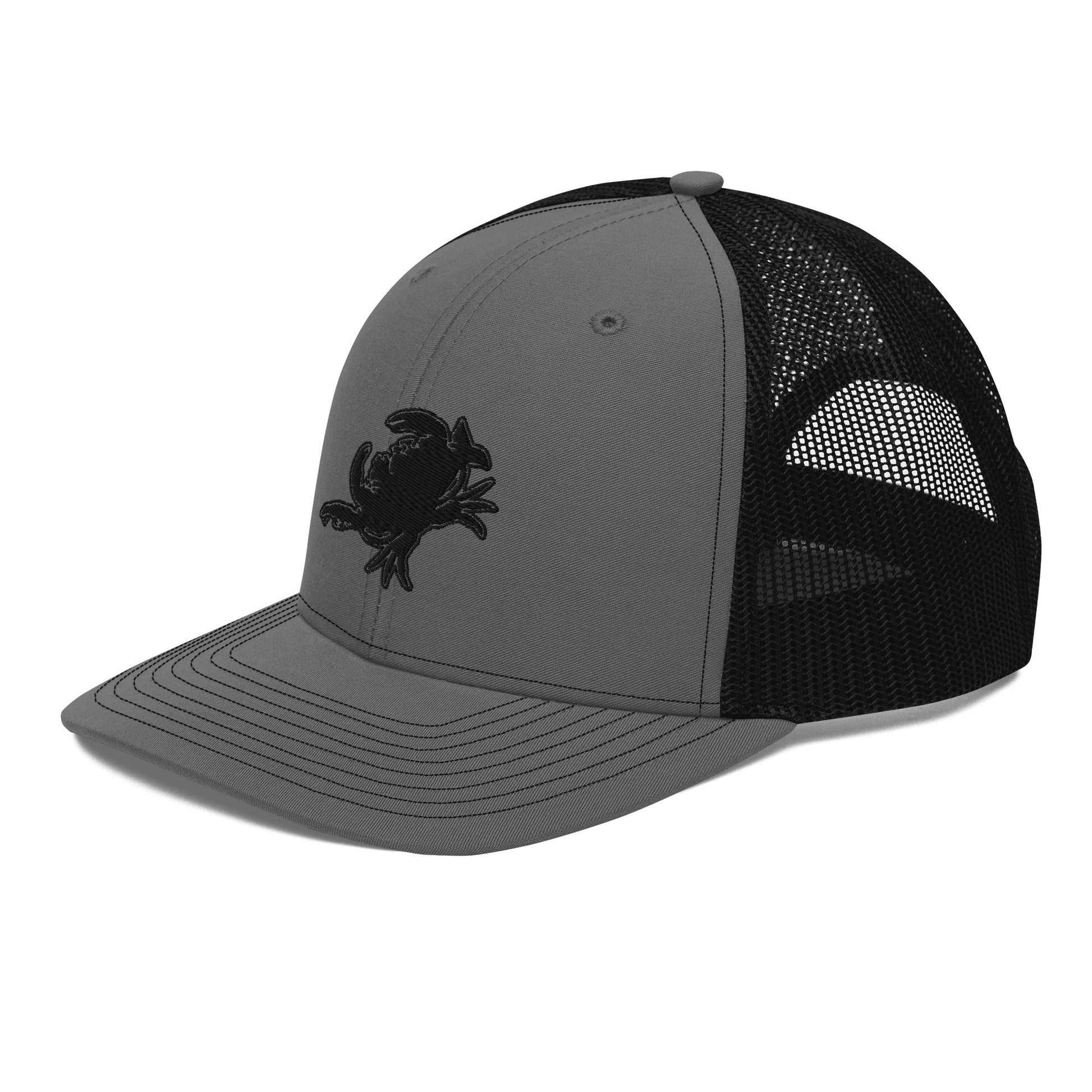 Crabinsula | Hat-charcoalblack-Shore Lines Apparel Co.