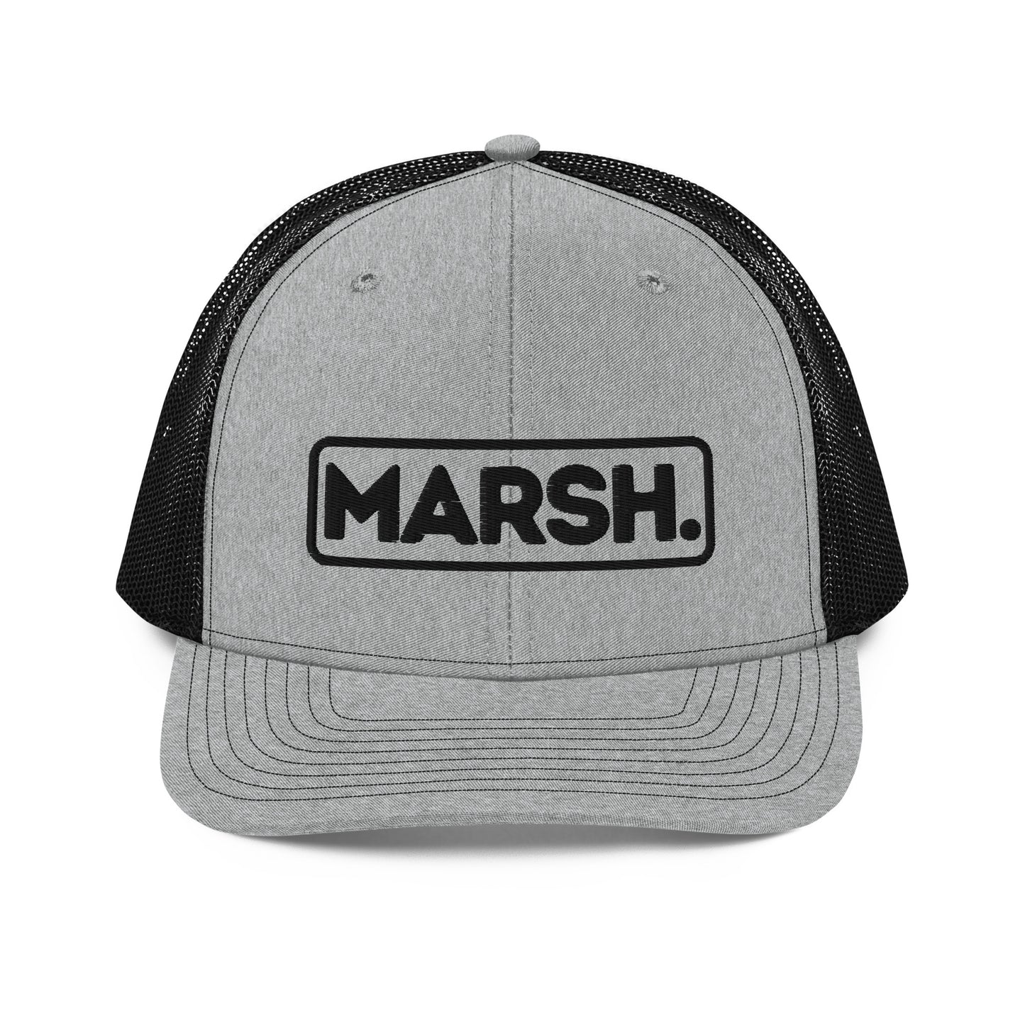 MARSH | Hat-heathergreyblack-Shore Lines Apparel Co.