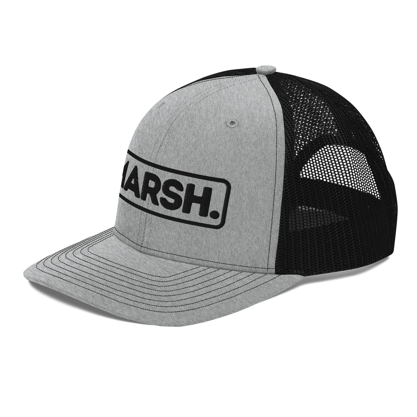 MARSH | Hat-heathergreyblack-Shore Lines Apparel Co.