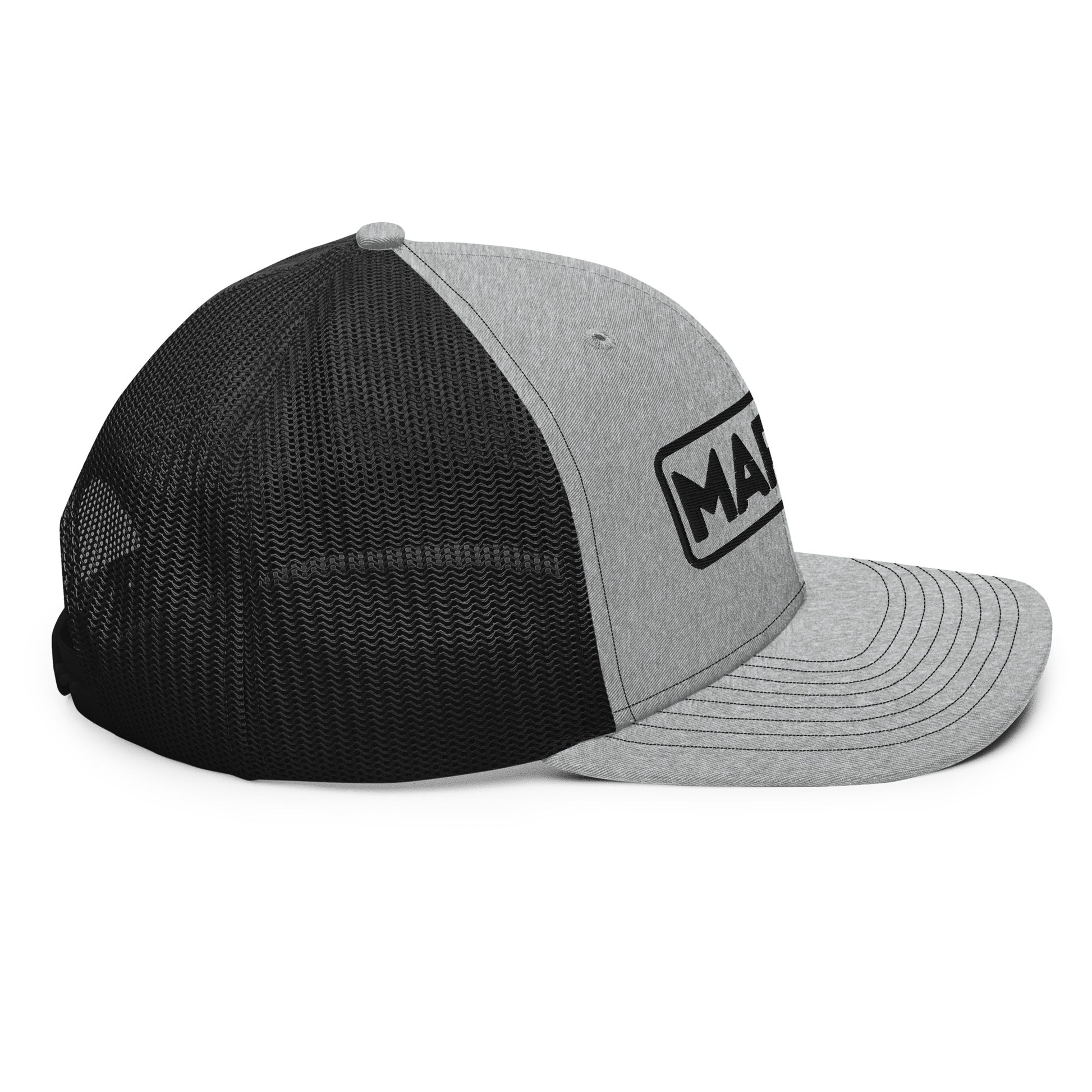 MARSH | Hat-heathergreyblack-Shore Lines Apparel Co.