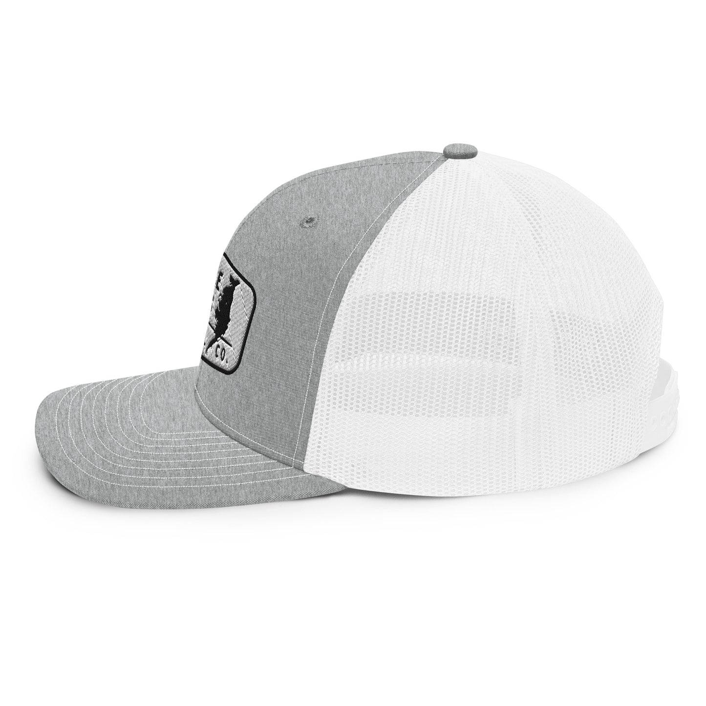 Shore Lines Patch | Hat-gray-Shore Lines Apparel Co.