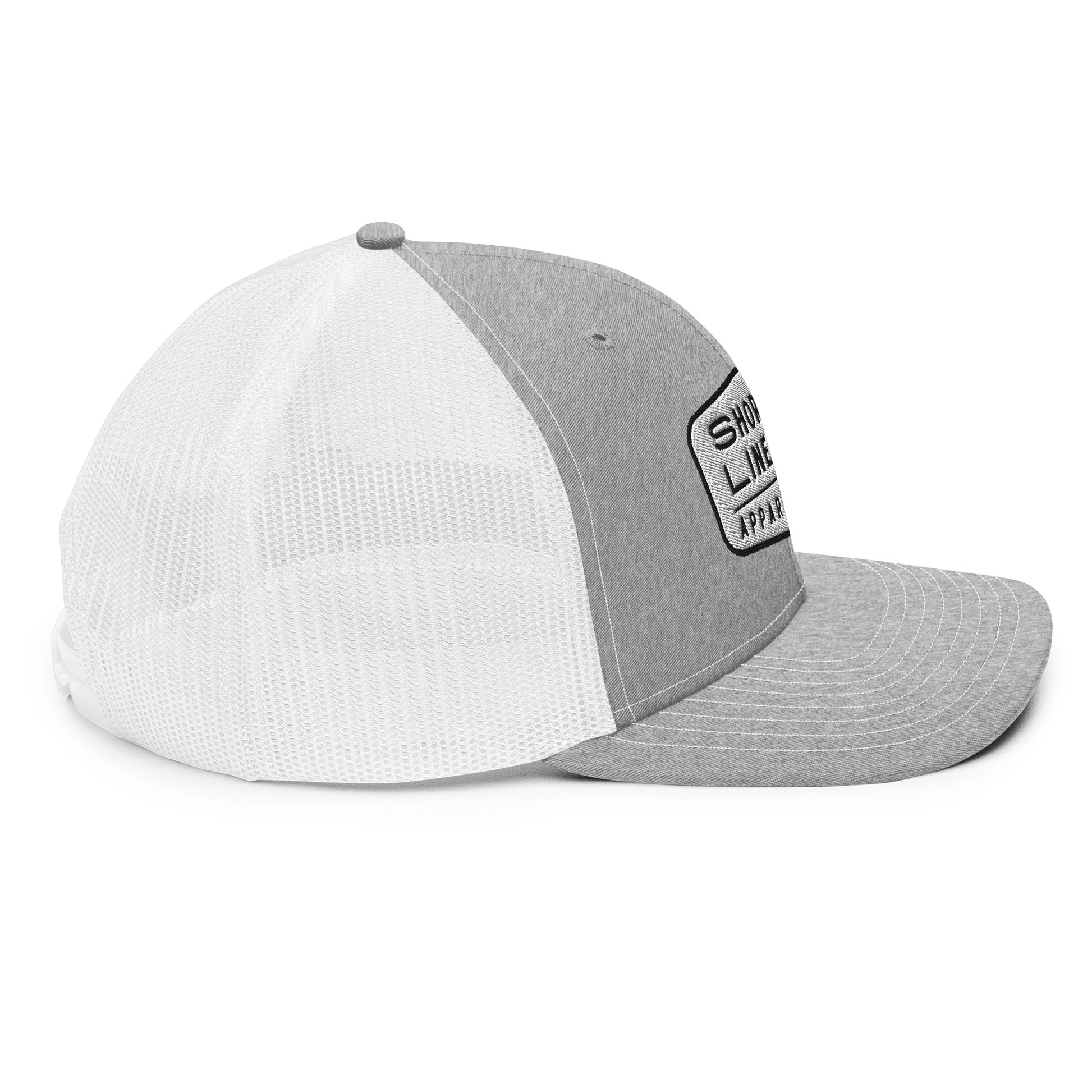 Shore Lines Patch | Hat-gray-Shore Lines Apparel Co.