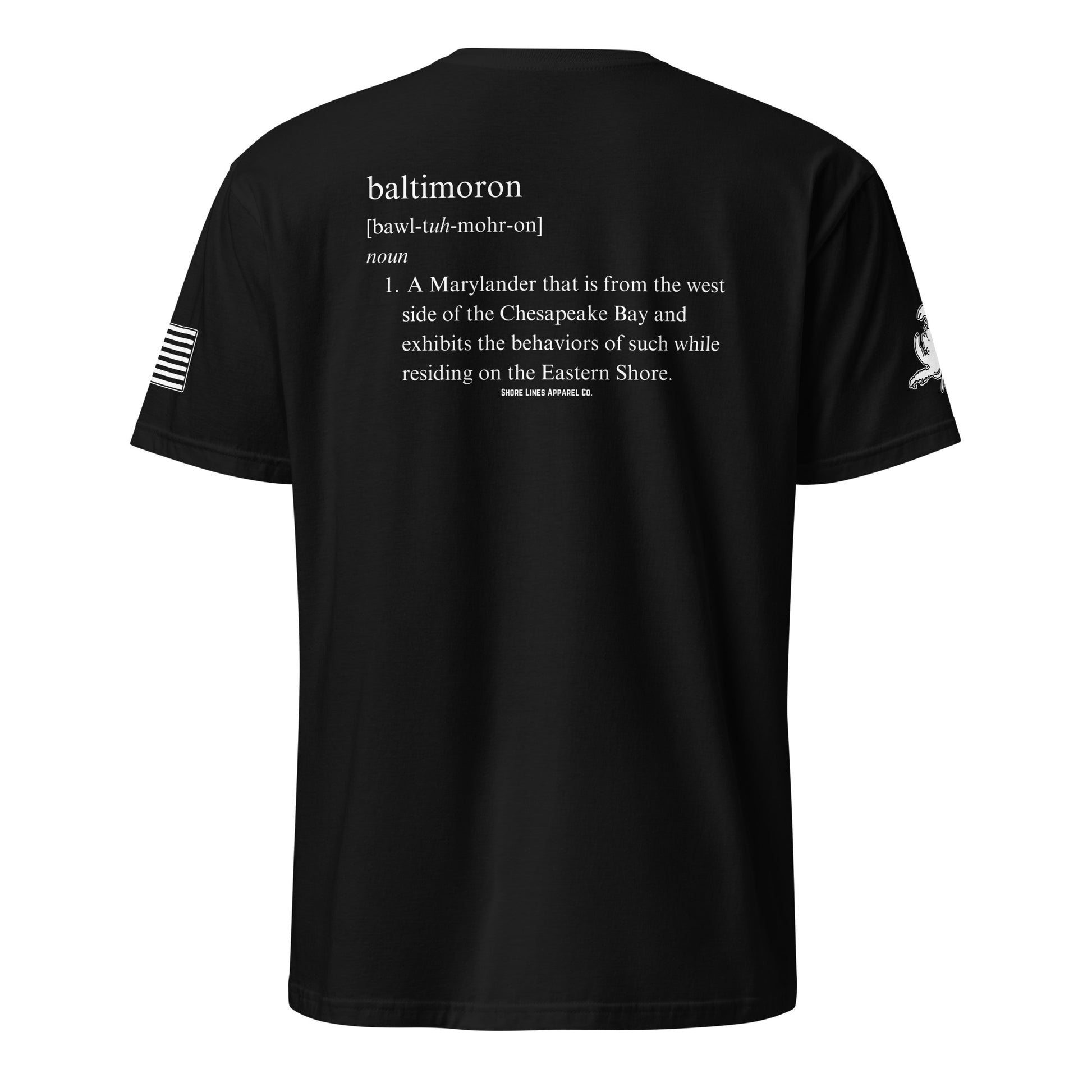Baltimoron | SS P-black-Shore Lines Apparel Co.