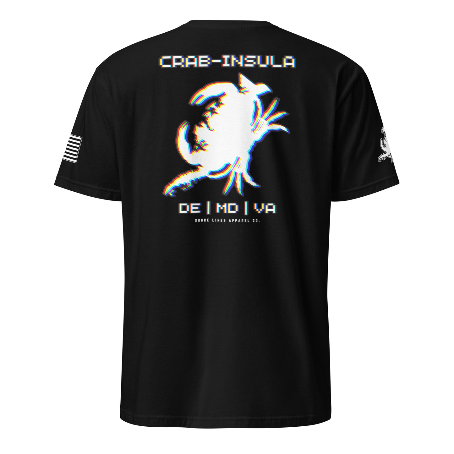 Crabinsula (Retro) | SS P-black-Shore Lines Apparel Co.