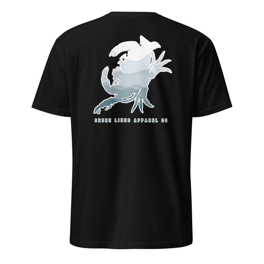 Crabinsula Wayside Waves | SS-black-Shore Lines Apparel Co.