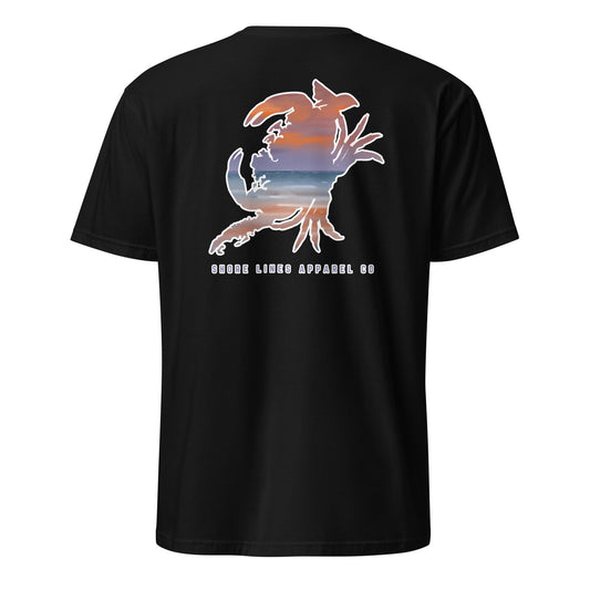 Crabinsula Beachy Dusk | SS-black-Shore Lines Apparel Co.