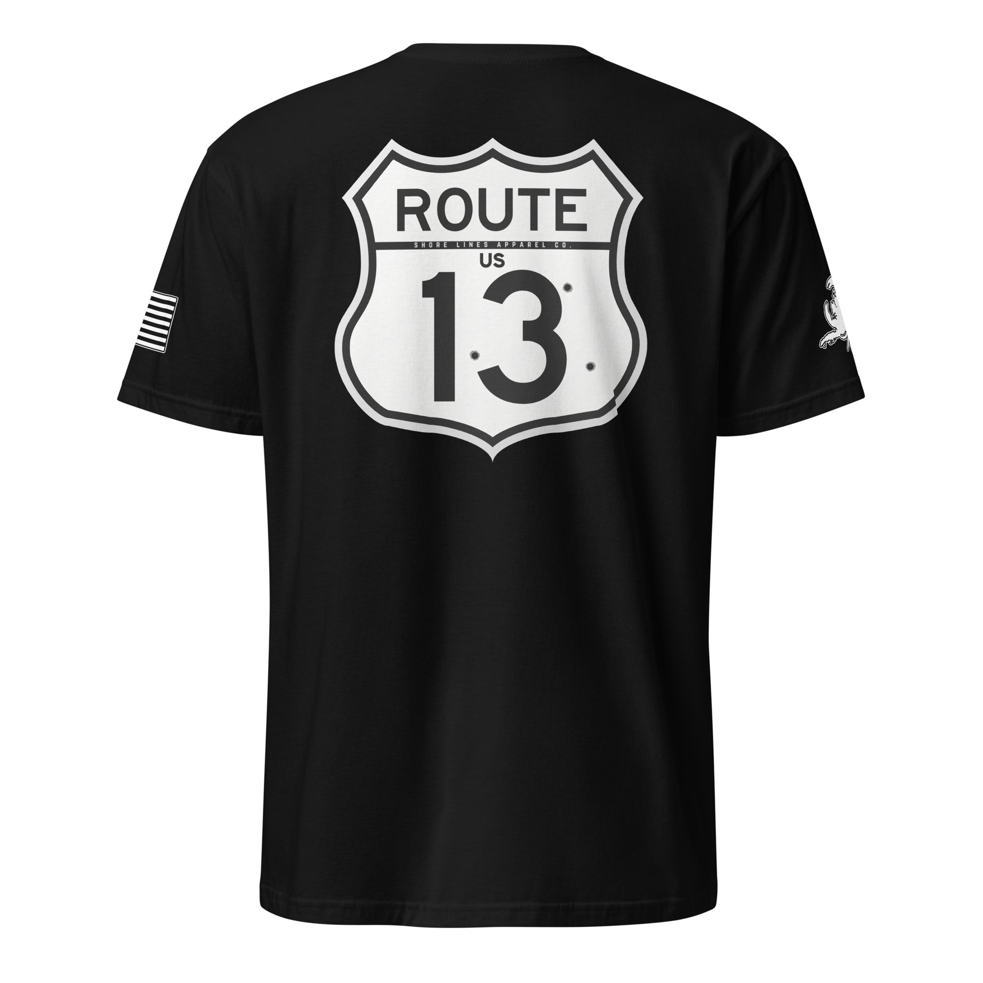 Route 13 | SS P-black-Shore Lines Apparel Co.