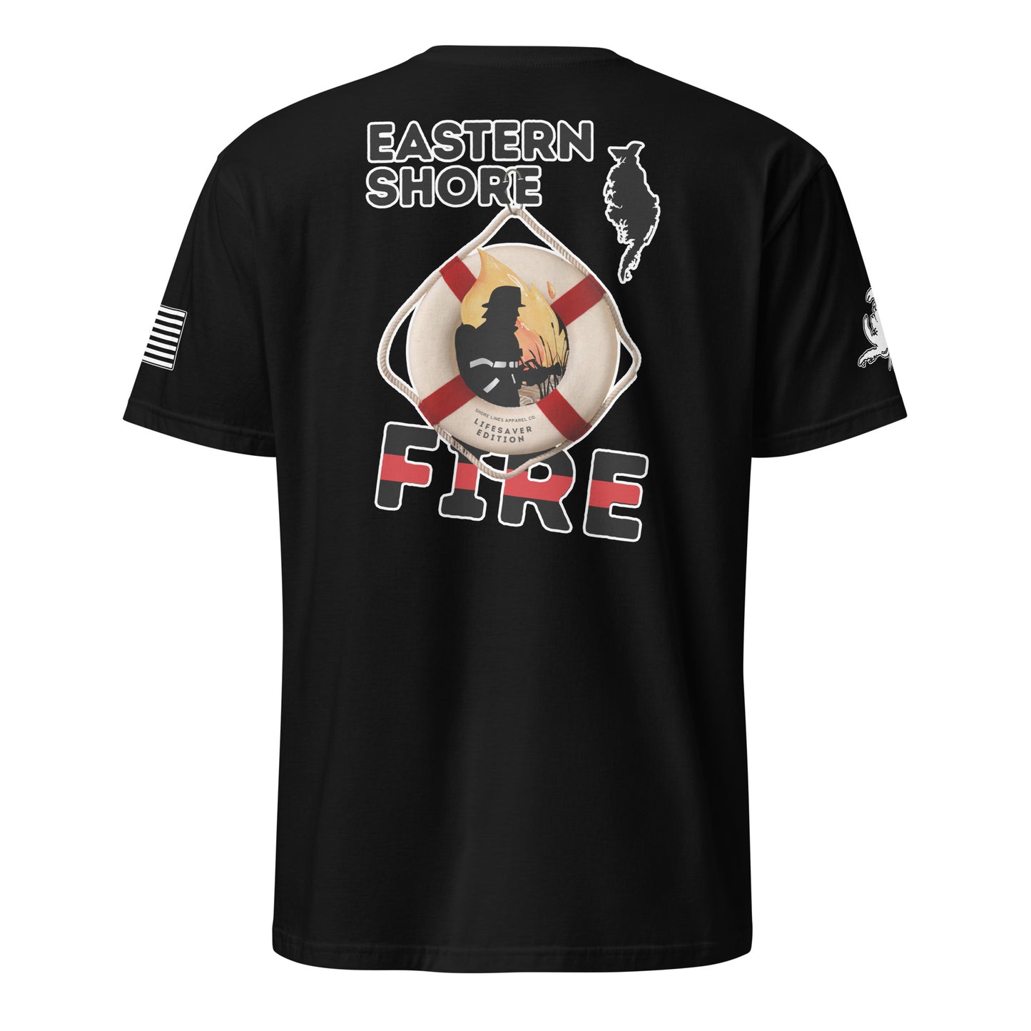 Fire | Lifesaver Edition | Core SS P-black-Shore Lines Apparel Co.