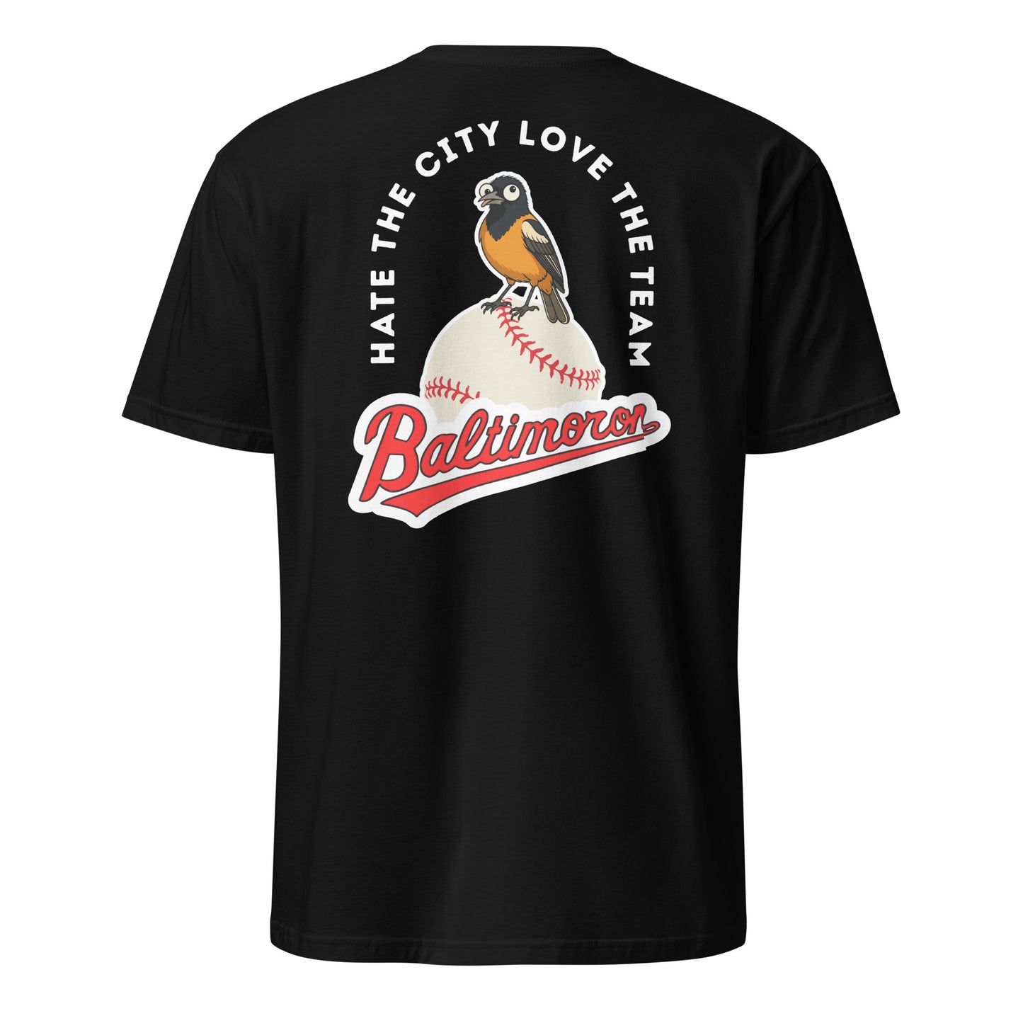 Baltimoron Orioles | Short Sleeve-black-Shore Lines Apparel Co.™