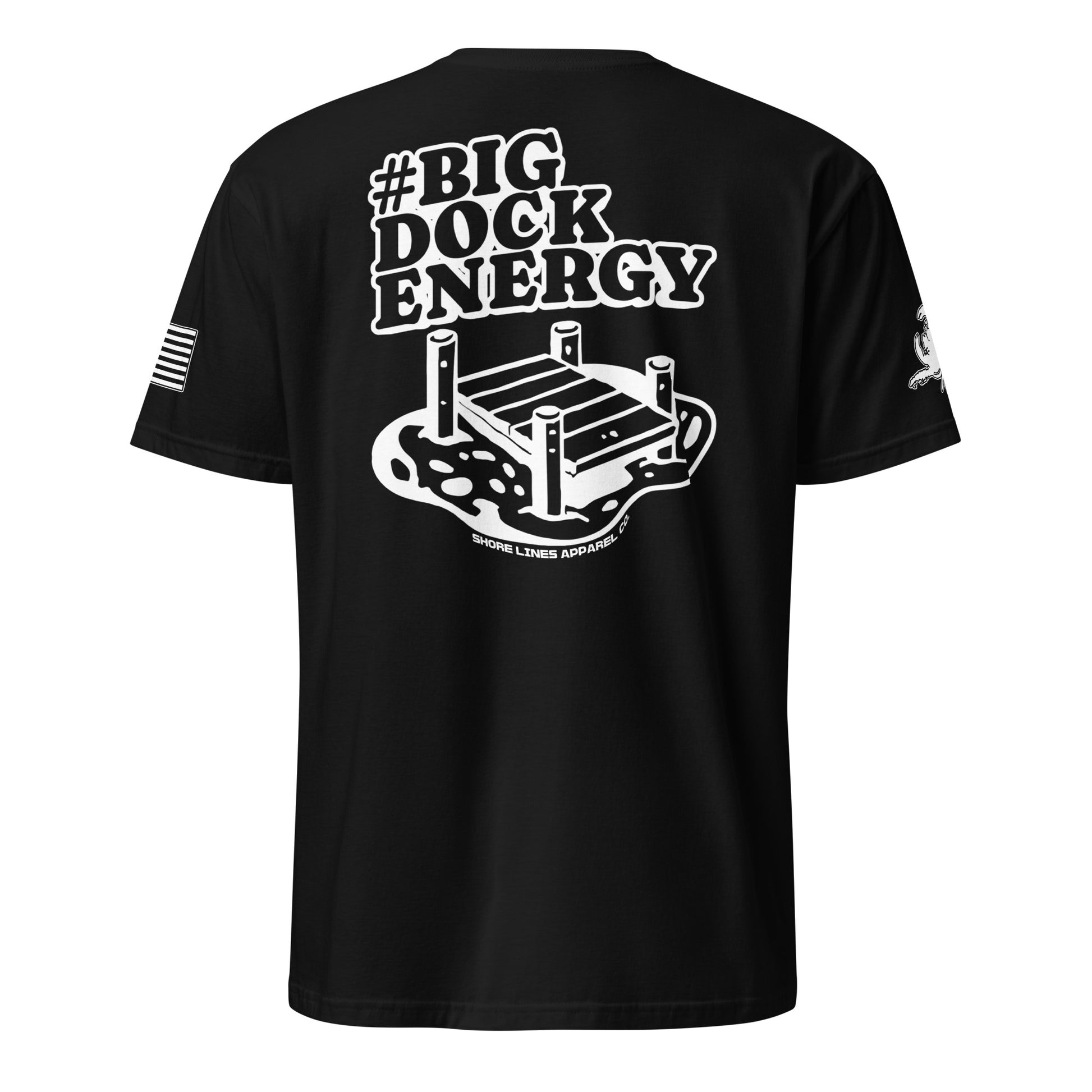 Big Dock Energy | Short Sleeve P-black-Shore Lines Apparel Co.™