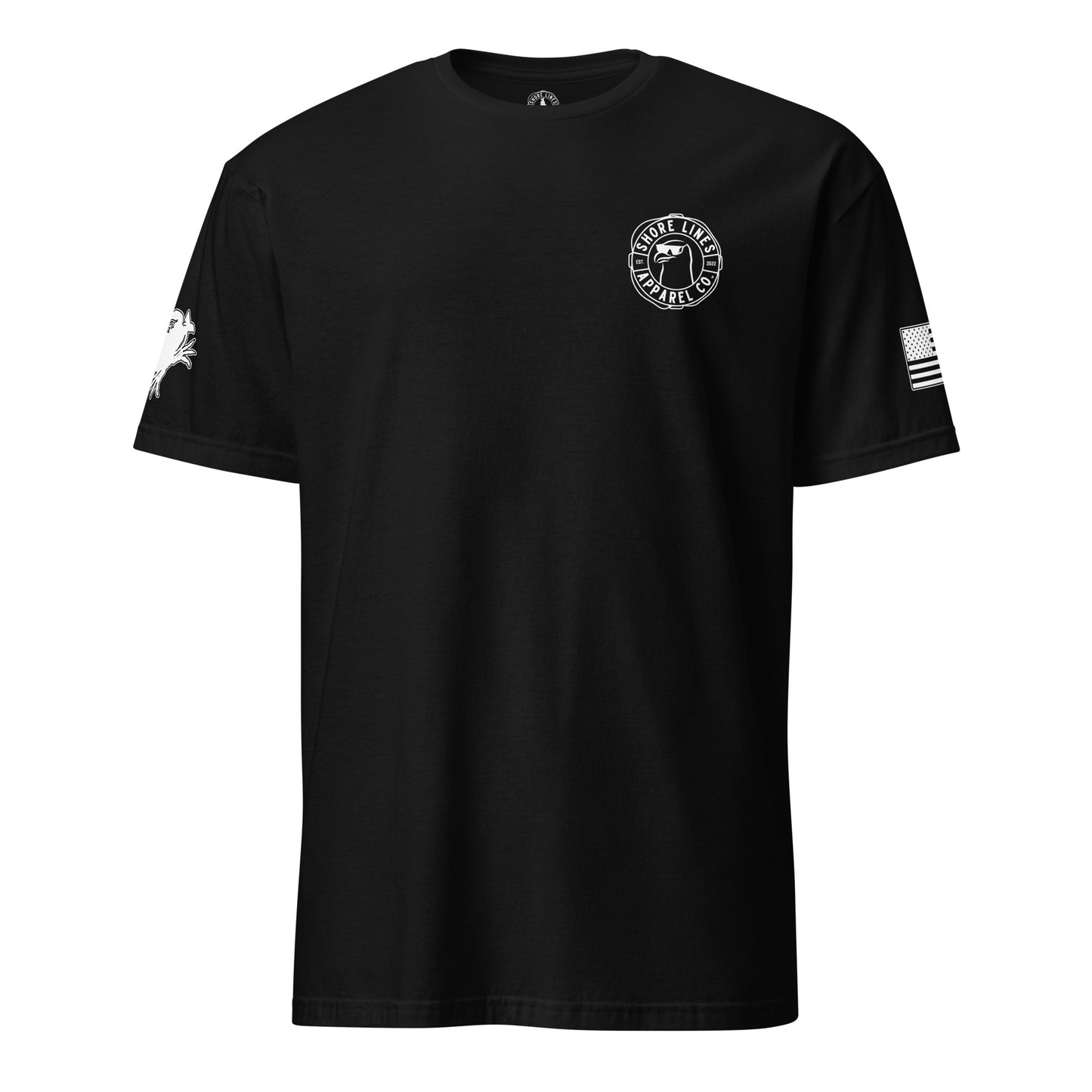 Chesapeake Bae | Short Sleeve P-black-Shore Lines Apparel Co.™