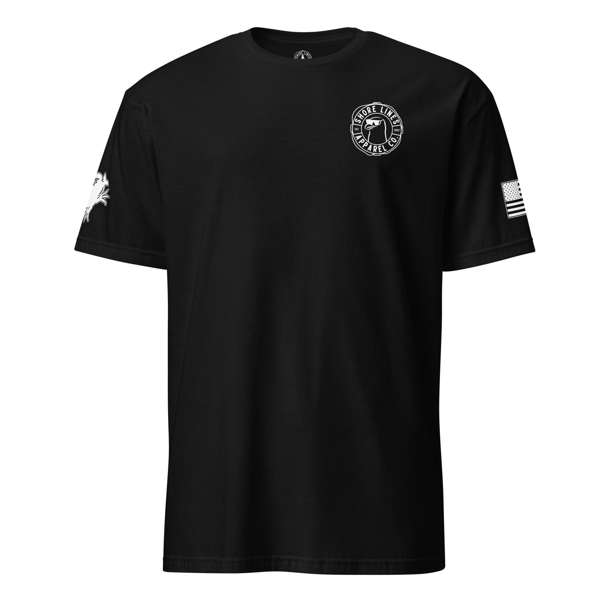 Slower Lower | Short Sleeve P-black-Shore Lines Apparel Co.™