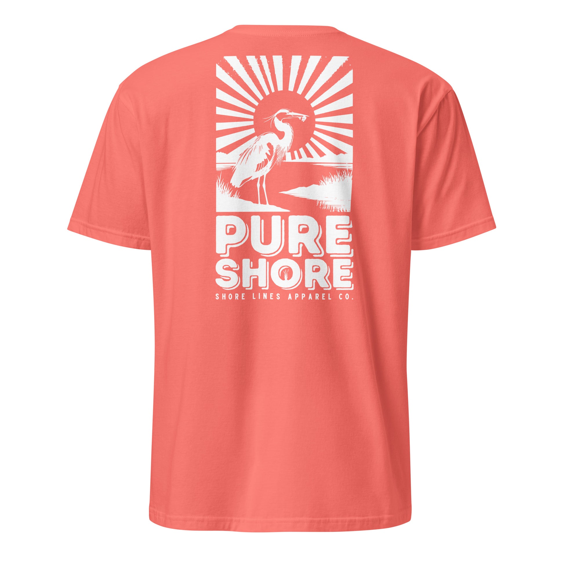 Pure Shore | SS-coral-Shore Lines Apparel Co.