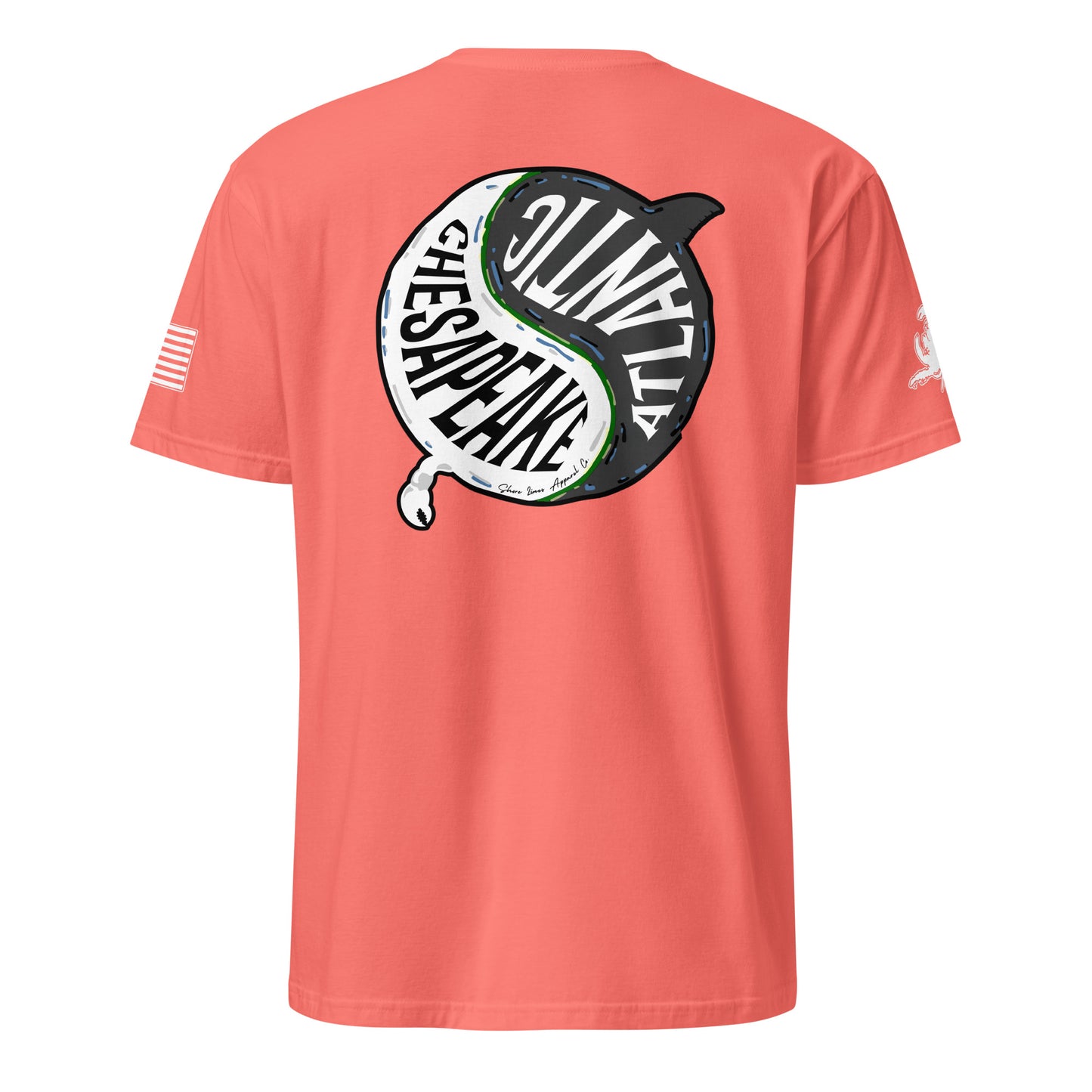 Chesapeake Atlantic | Short Sleeve P-coral-Shore Lines Apparel Co.™