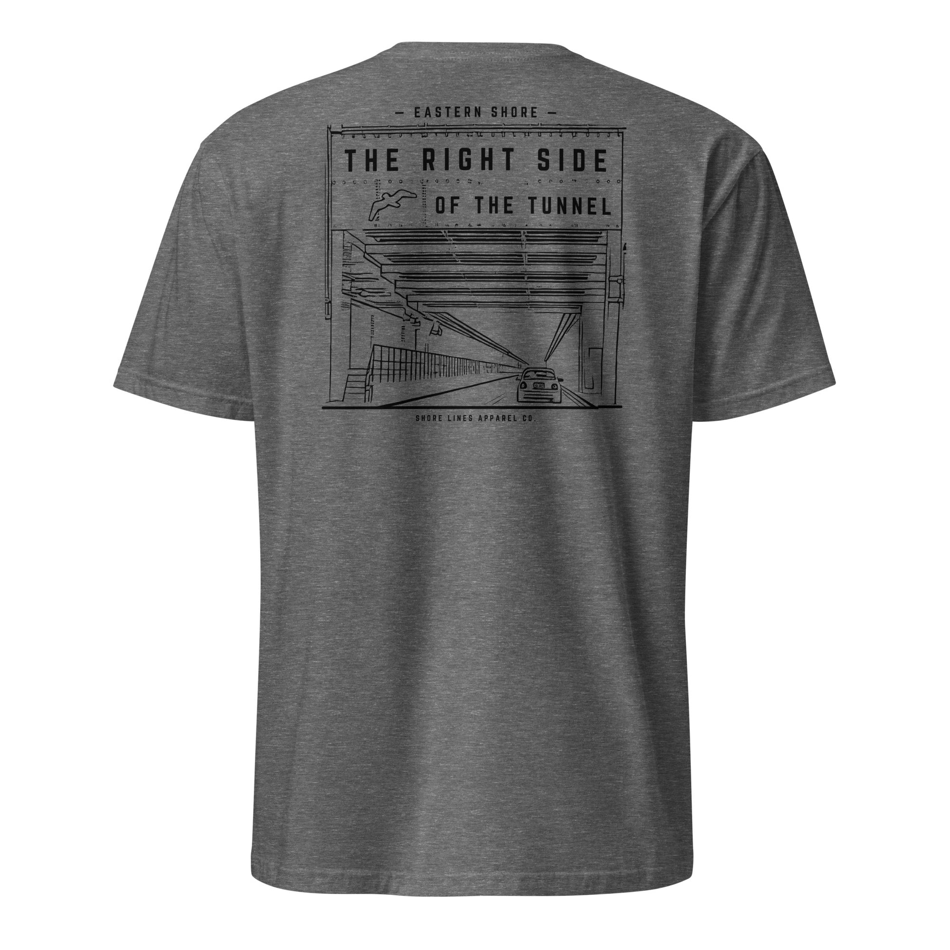 The Right Side CBBT | Core SS-graphiteheather-Shore Lines Apparel Co.