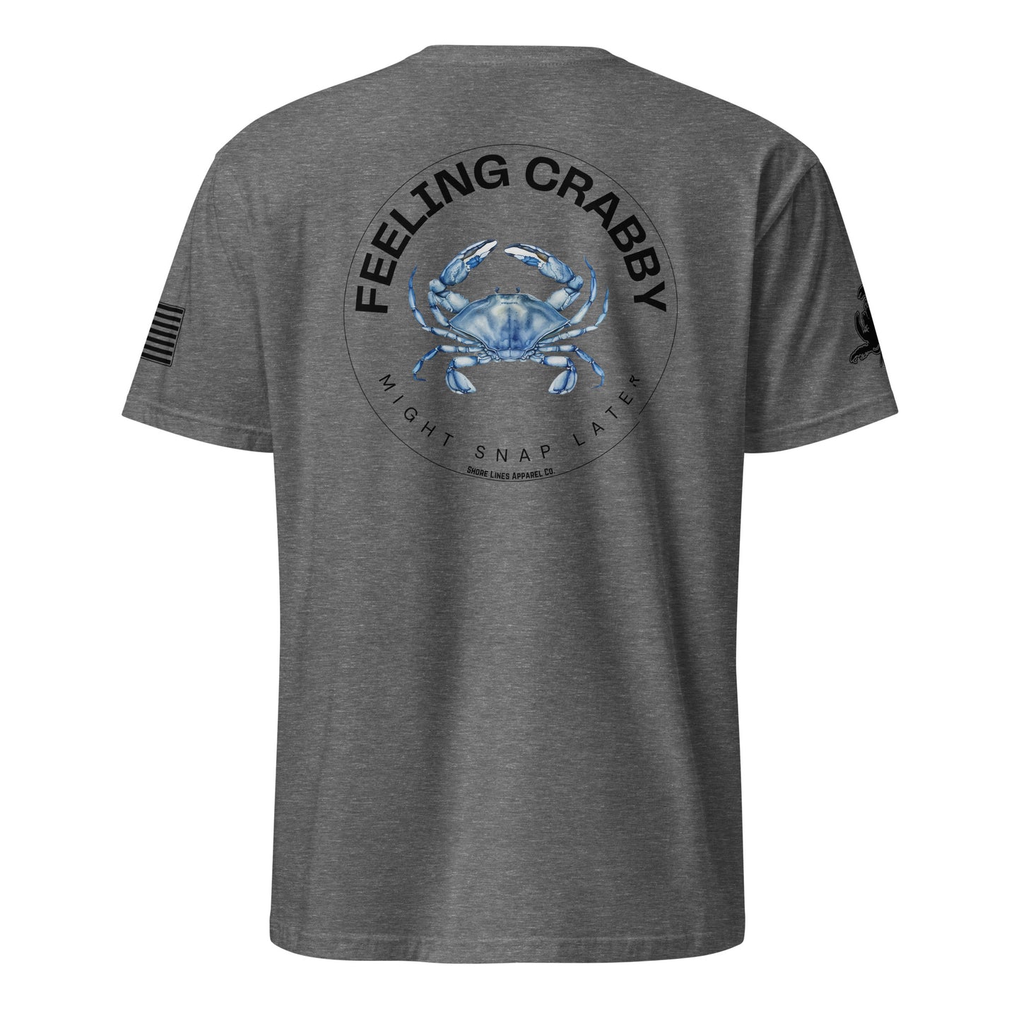 Feeling Crabby | SS P-graphiteheather-Shore Lines Apparel Co.