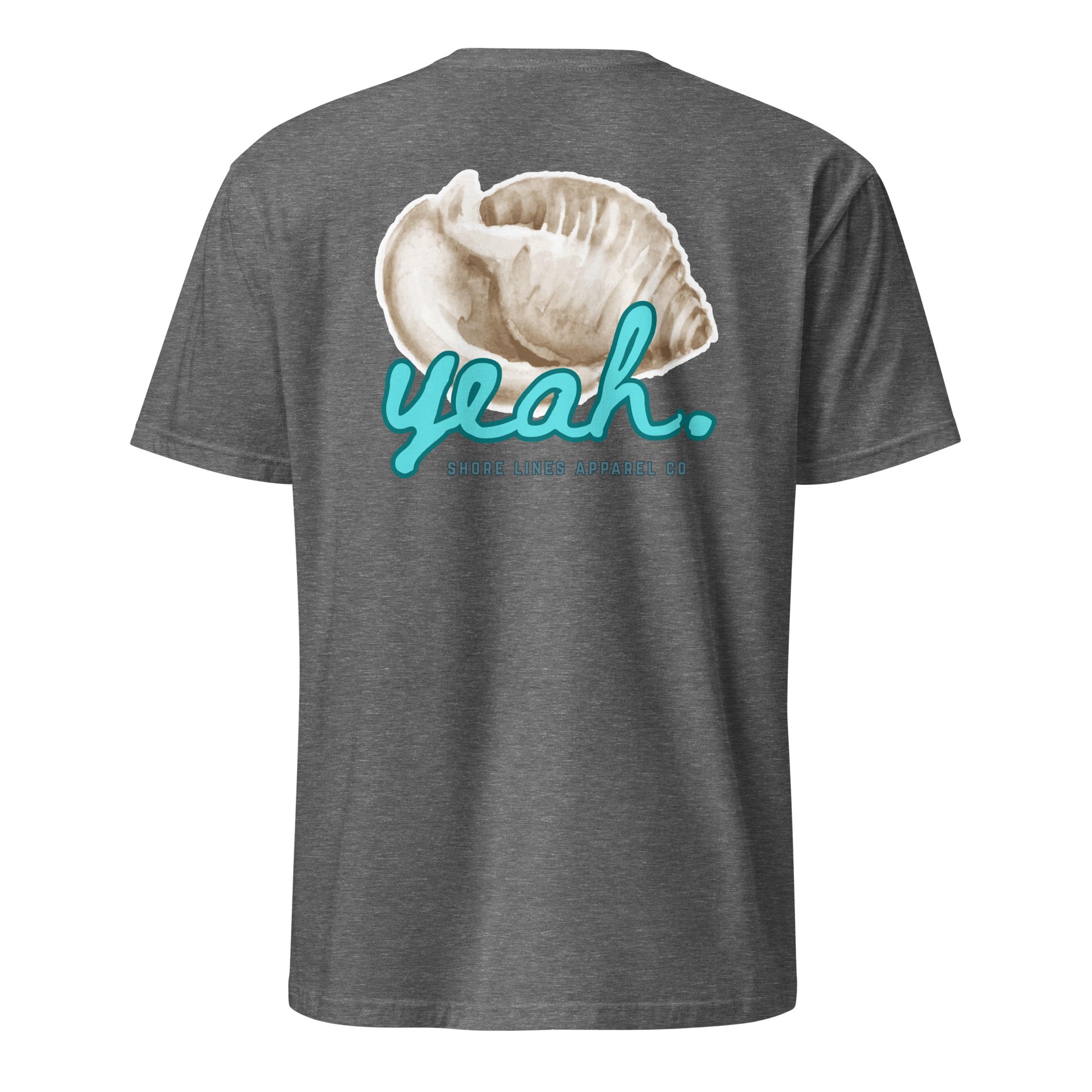 Shell Yeah | SS-graphiteheather-Shore Lines Apparel Co.