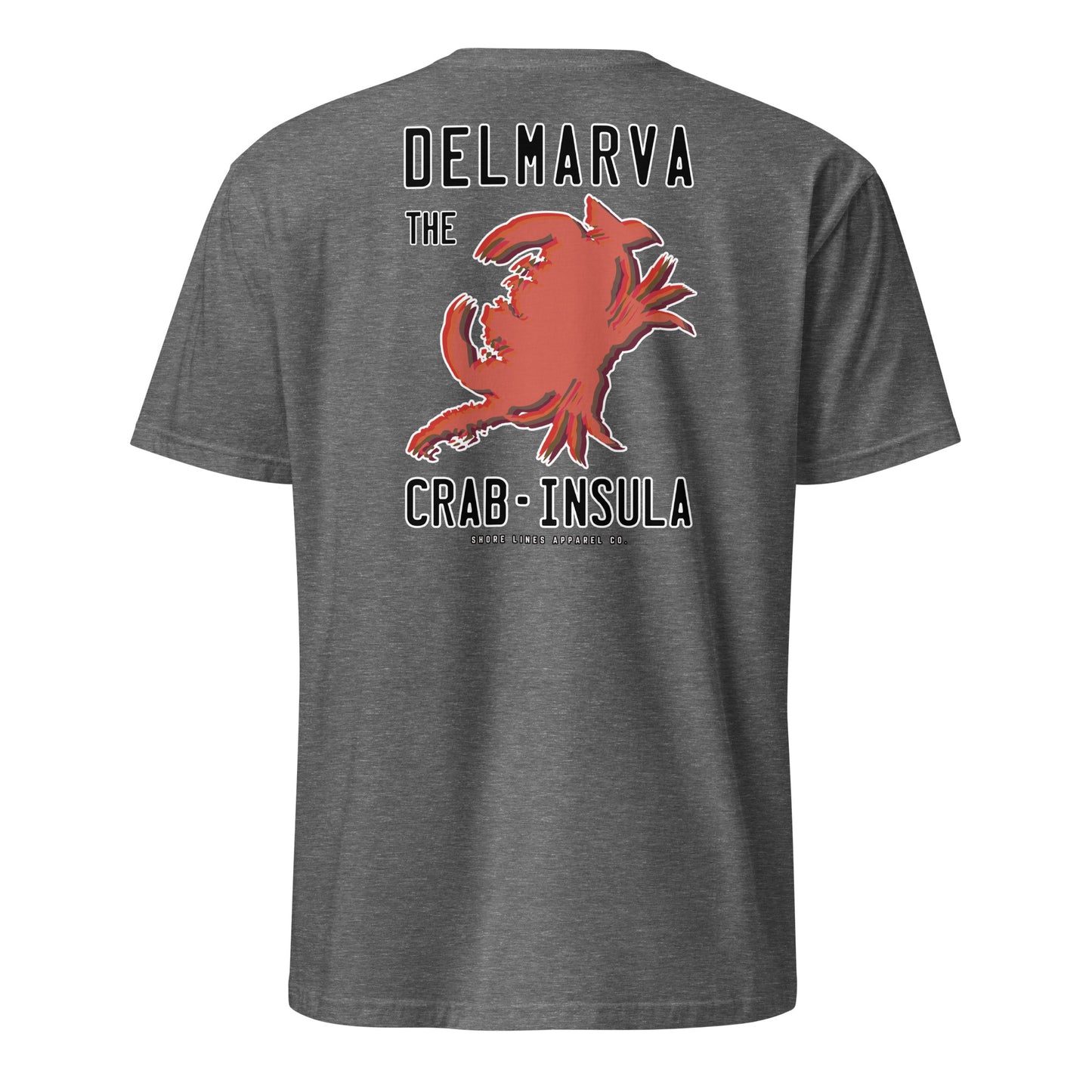 Crabinsula | SS-graphiteheather-Shore Lines Apparel Co.