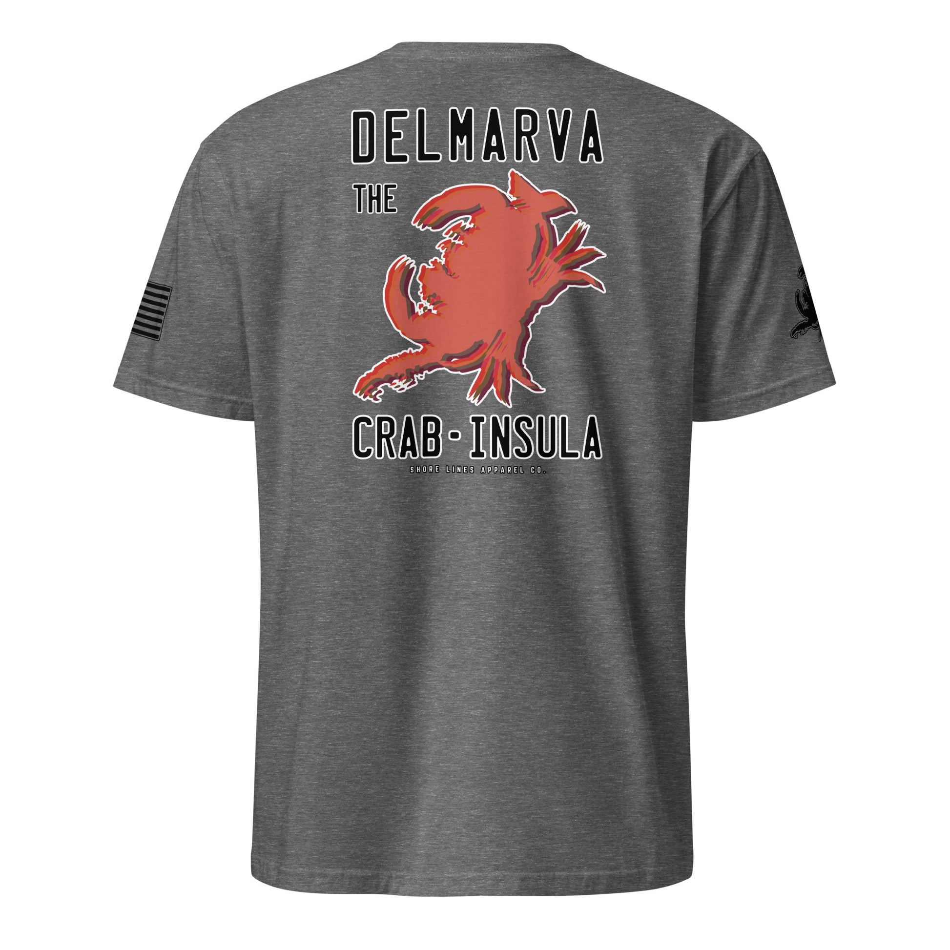 Crabinsula | SS P-graphiteheather-Shore Lines Apparel Co.