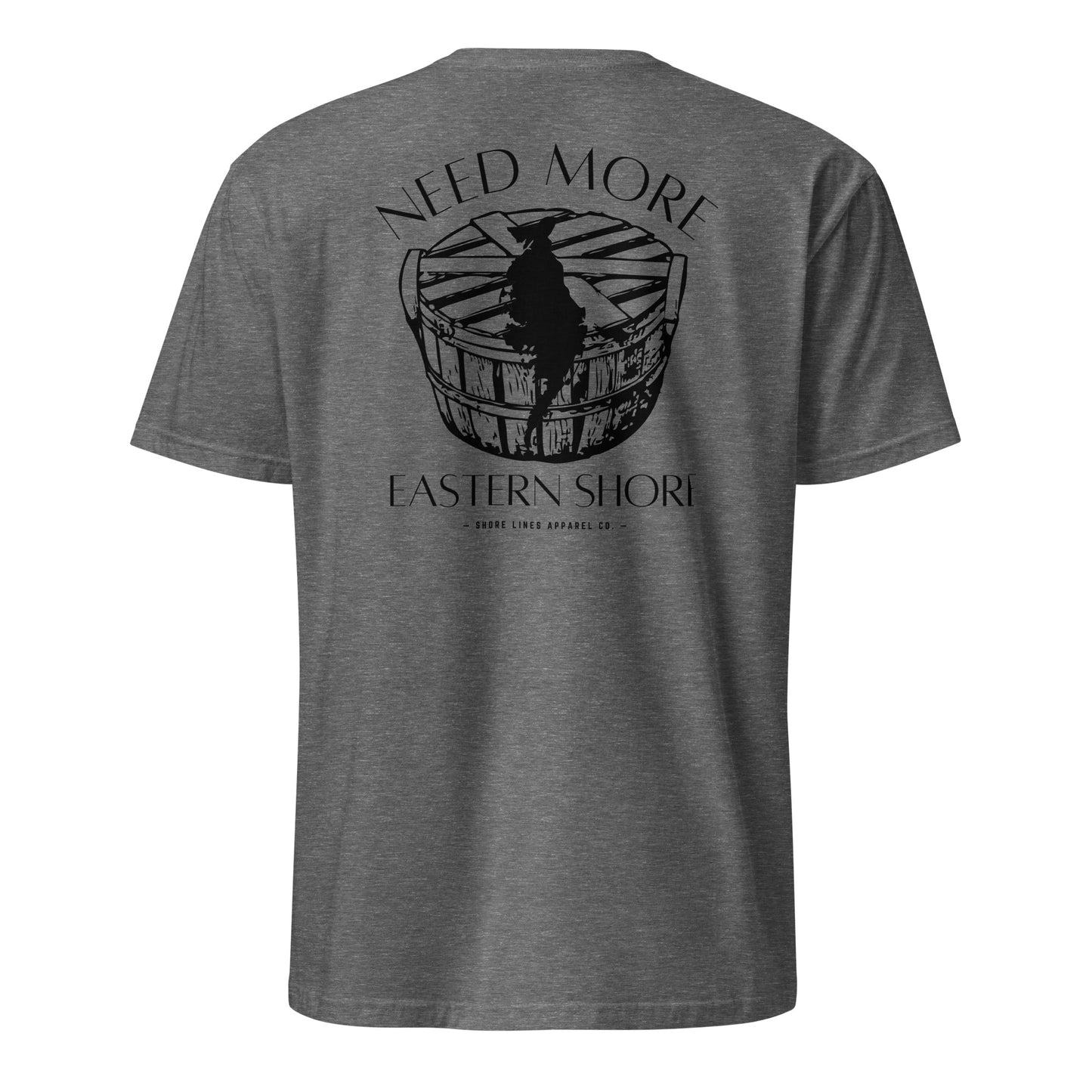 Need More Eastern Shore | SS-graphiteheather-Shore Lines Apparel Co.