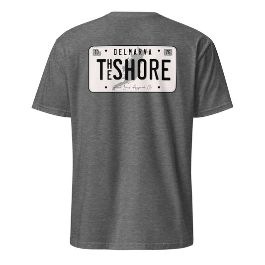 License Plate | SS-graphiteheather-Shore Lines Apparel Co.