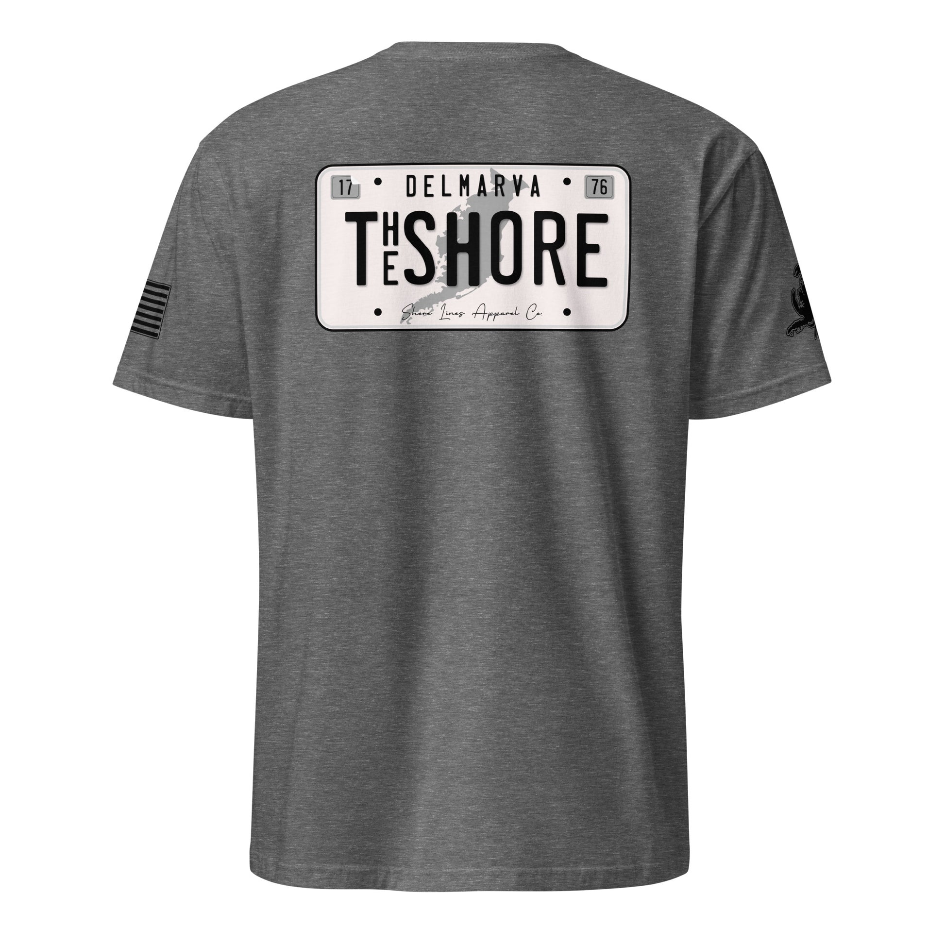 License Plate | SS P-graphiteheather-Shore Lines Apparel Co.