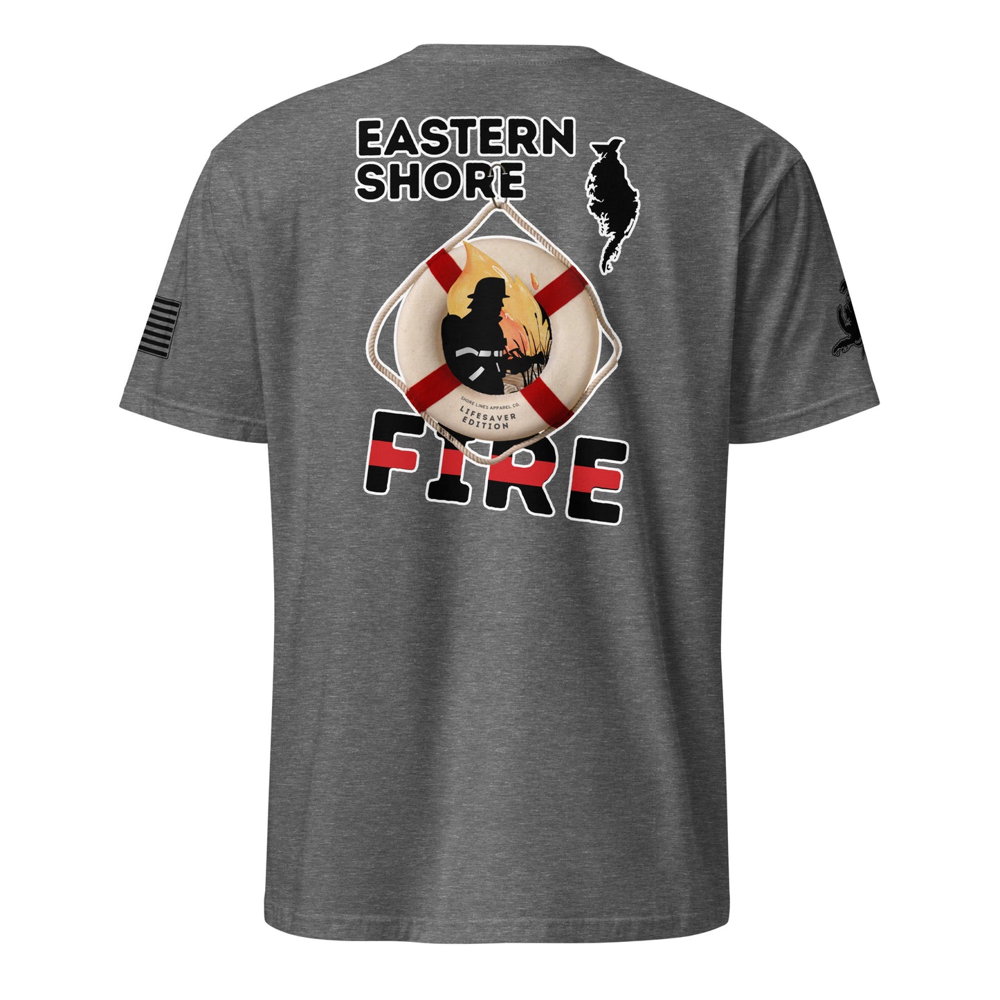 Fire - Lifesaver Edition | Core SS P-graphiteheather-Shore Lines Apparel Co.
