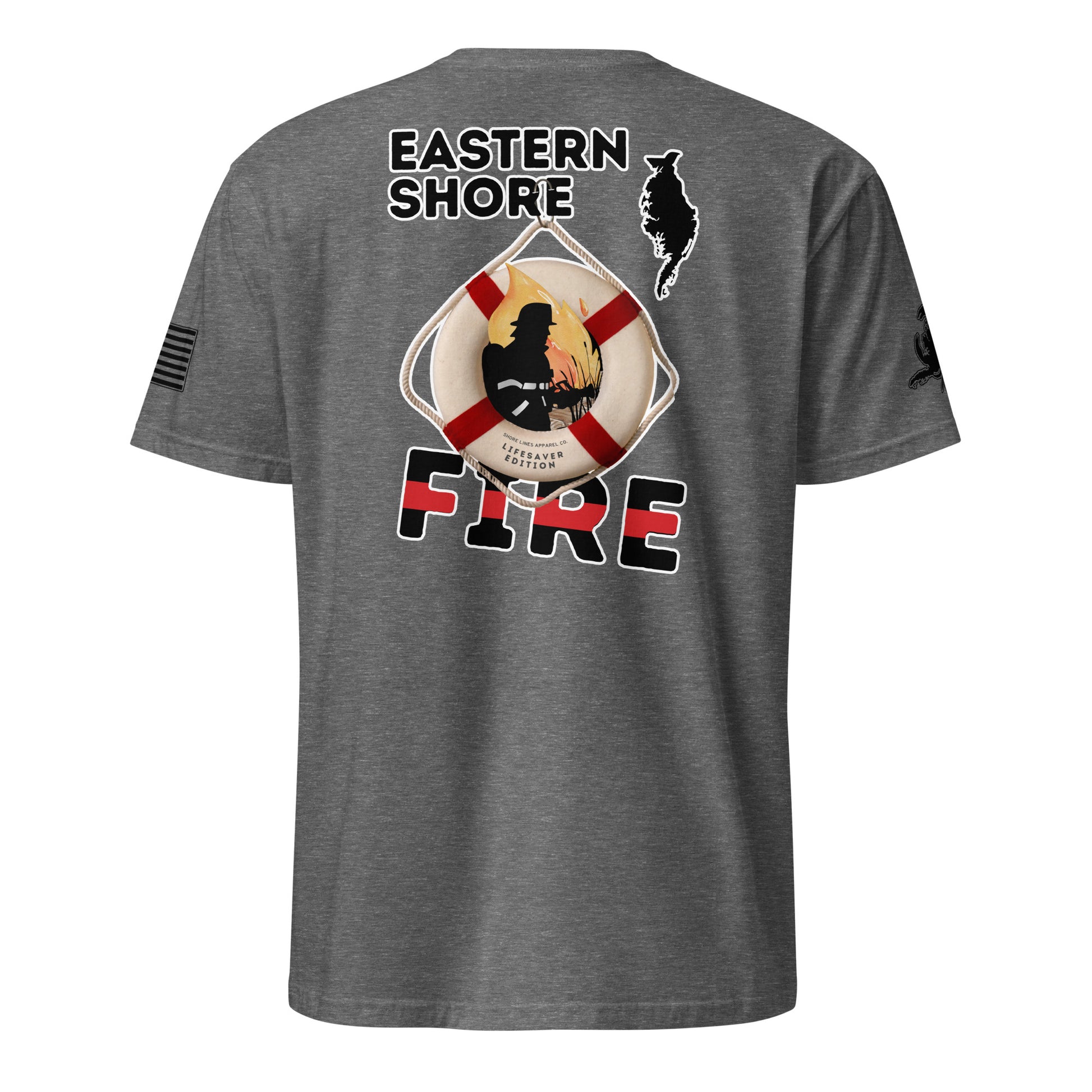Fire - Lifesaver Edition | Core SS P-graphiteheather-Shore Lines Apparel Co.