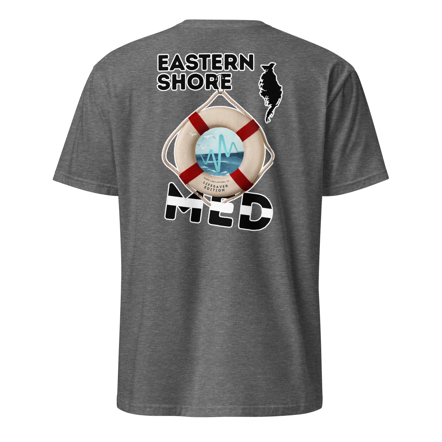 Med - Lifesaver Edition | Core SS-graphiteheather-Shore Lines Apparel Co.