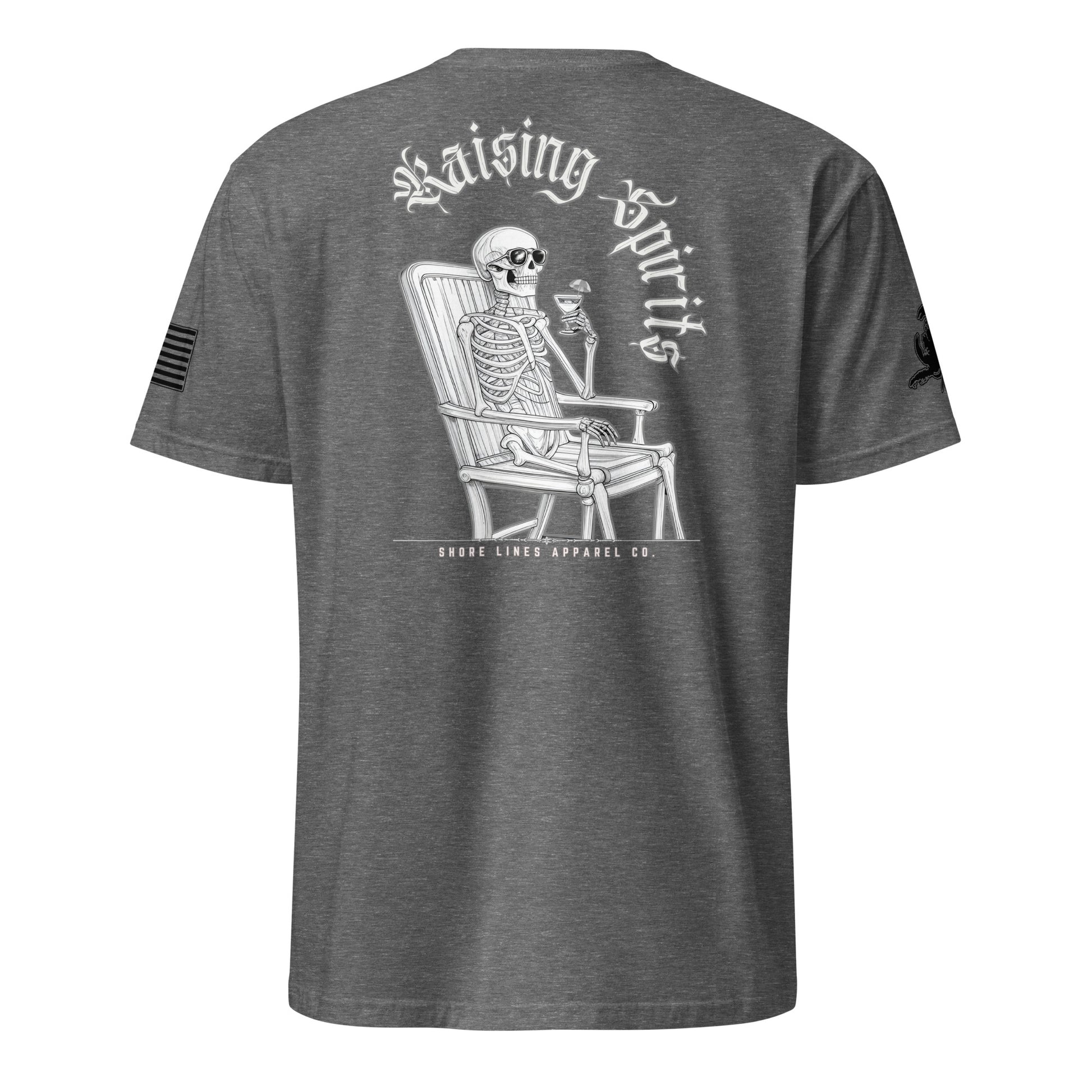 Raising Spirits | Short Sleeve P-graphite-Shore Lines Apparel Co.