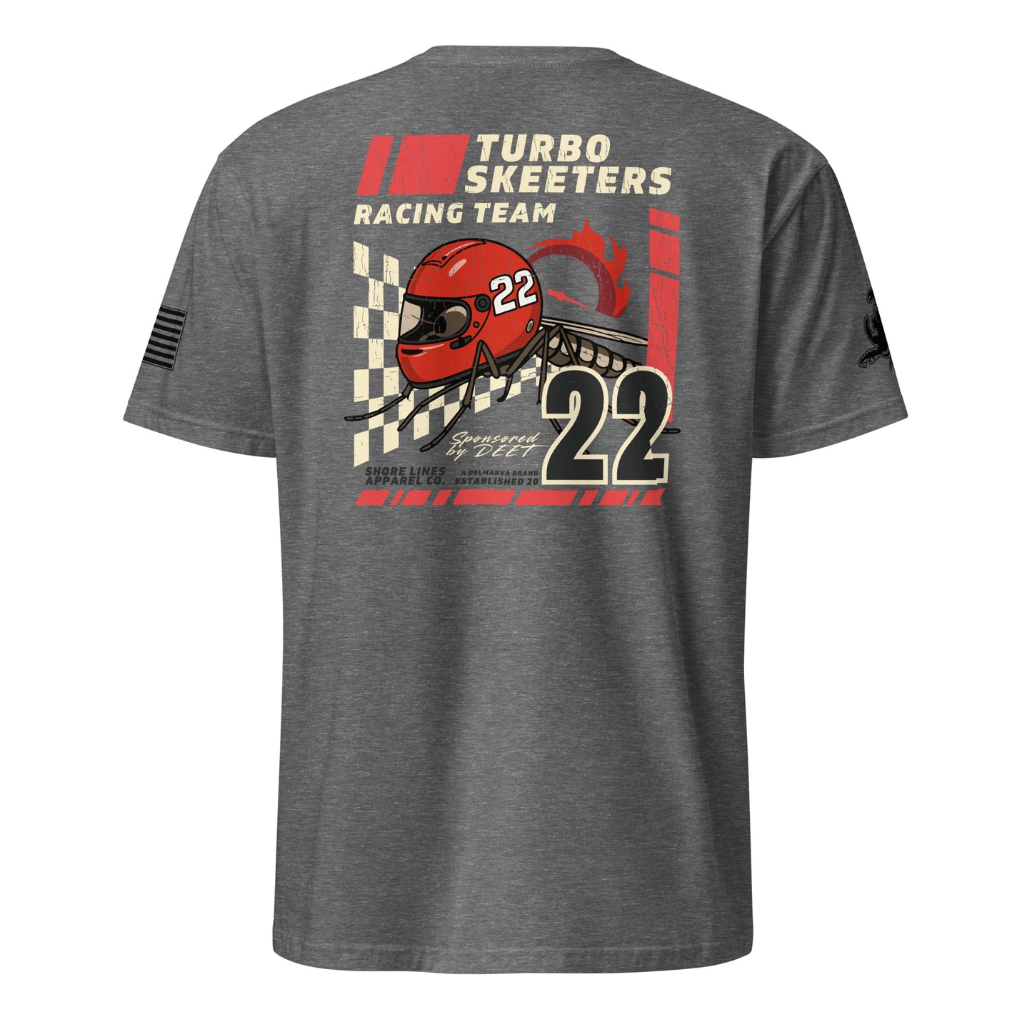 Turbo Skeeters | Short Sleeve P-graphite-Shore Lines Apparel Co.™