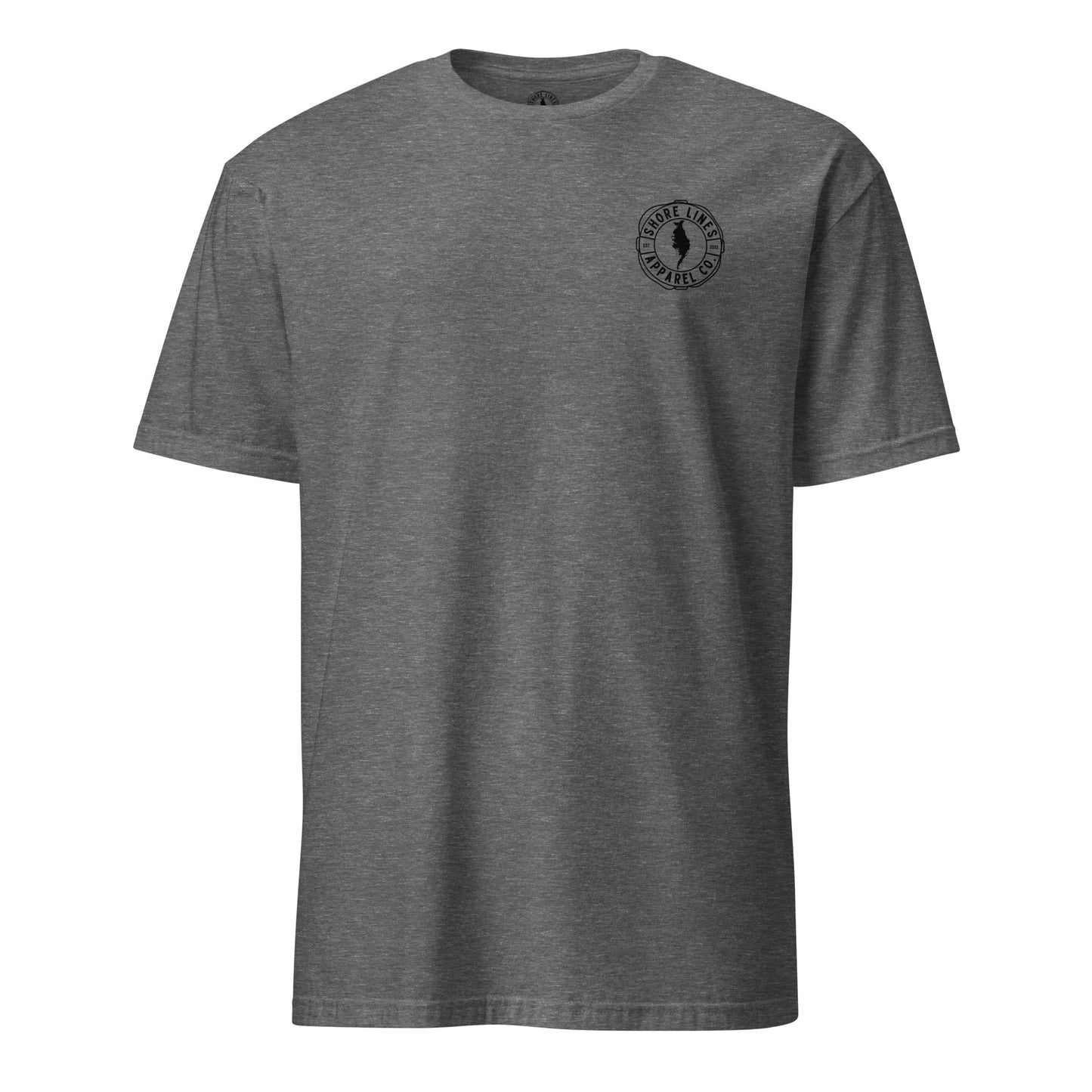 The Right Side CBB | SS-graphiteheather-Shore Lines Apparel Co.