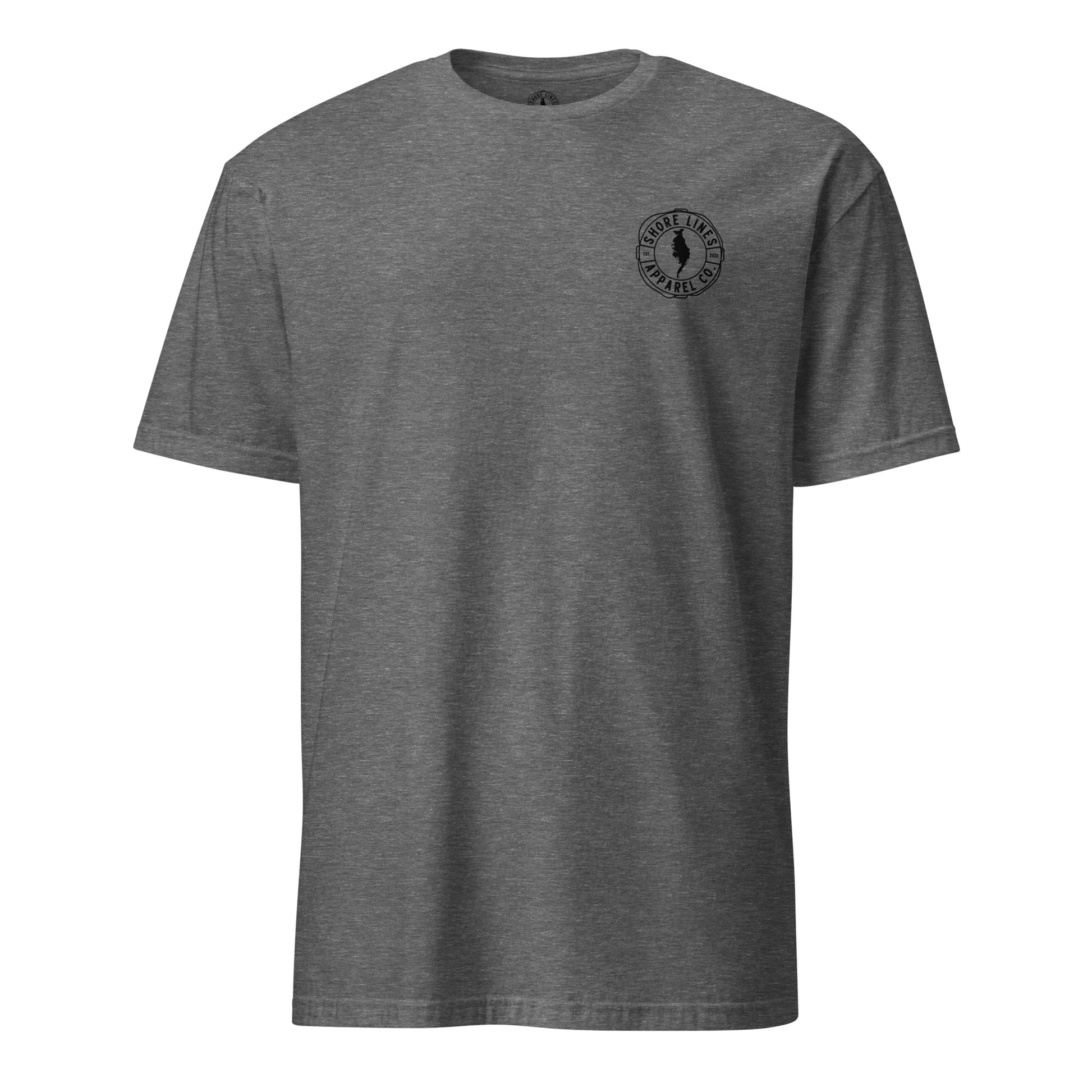 410/443 Area Code | SS-graphiteheather-Shore Lines Apparel Co.