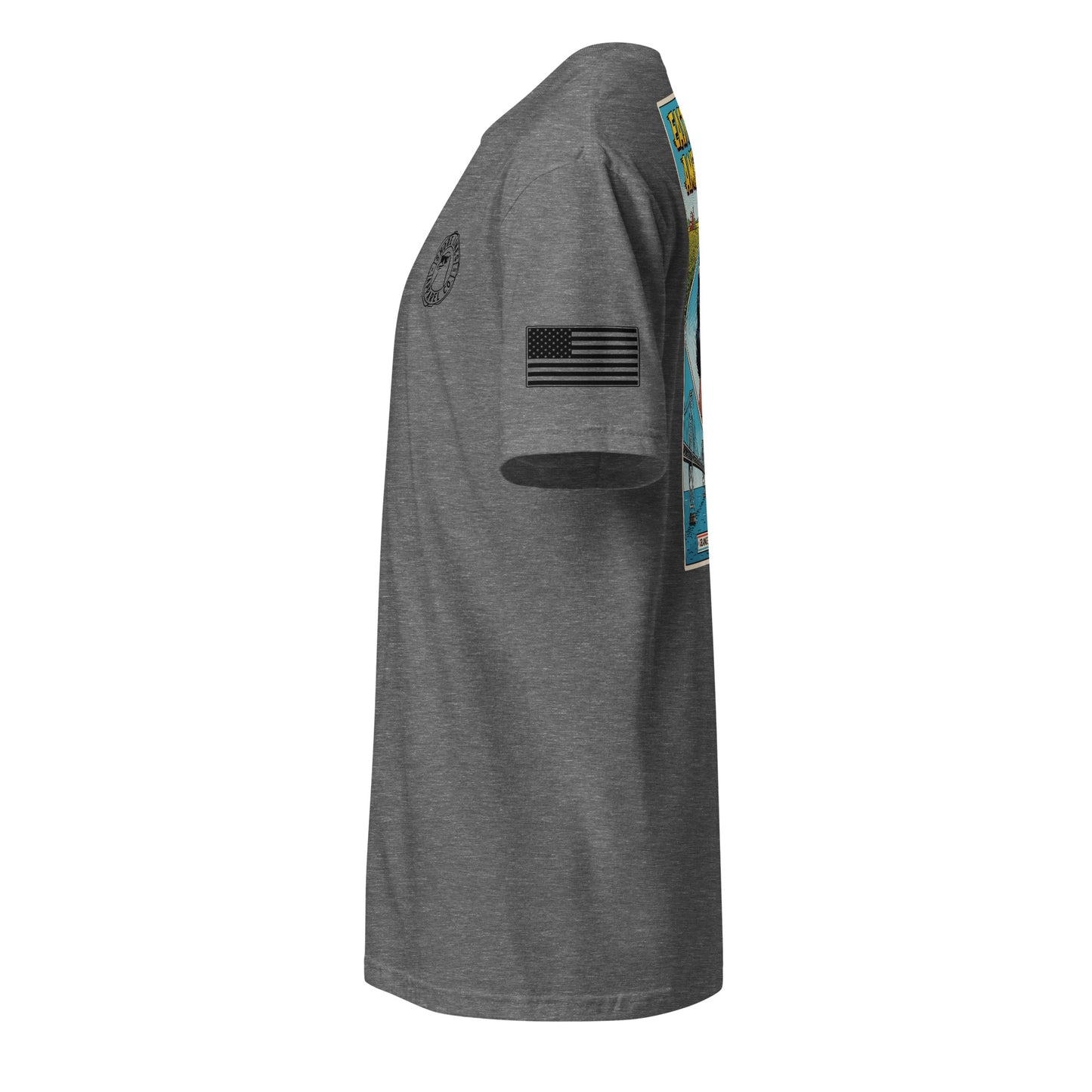 East Coast Americana | Short Sleeve P-graphite-Shore Lines Apparel Co.™