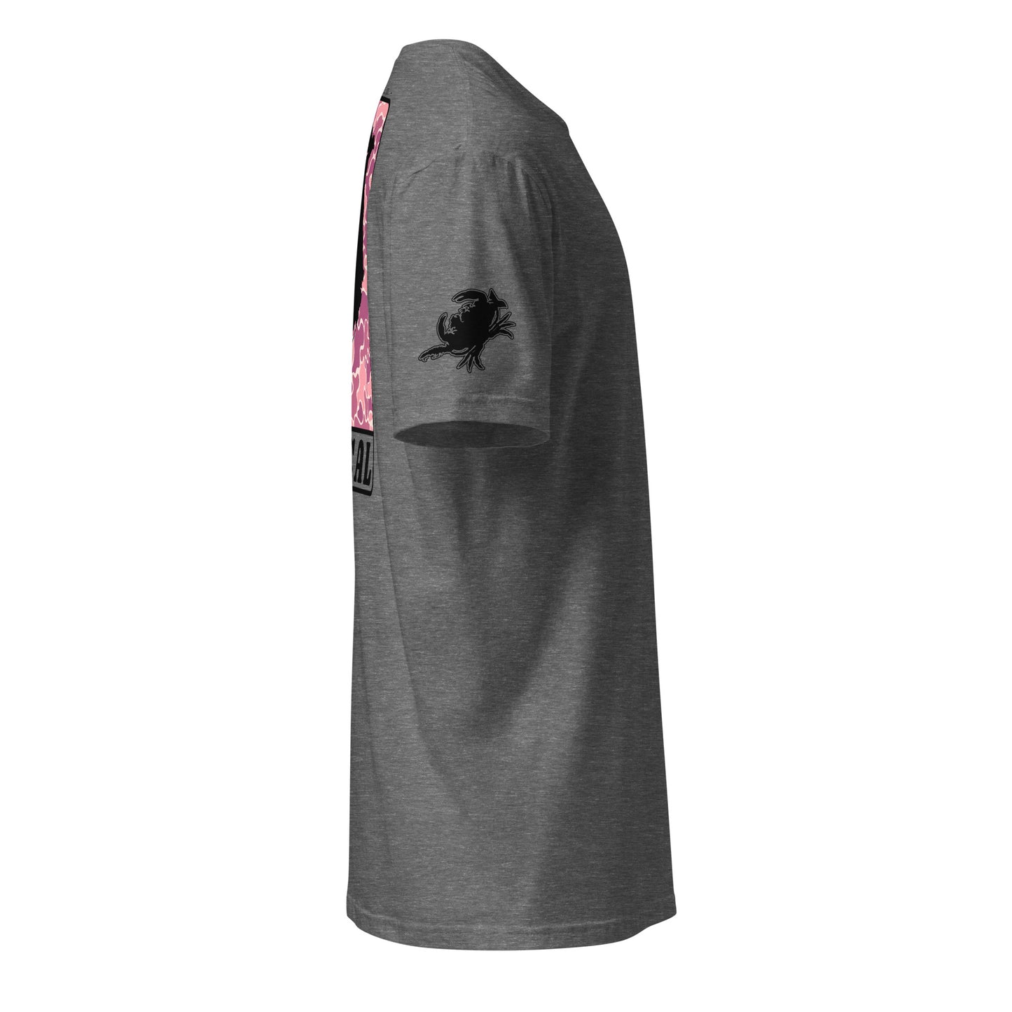 LOCAL (pink) | Core SS P-graphiteheather-Shore Lines Apparel Co.
