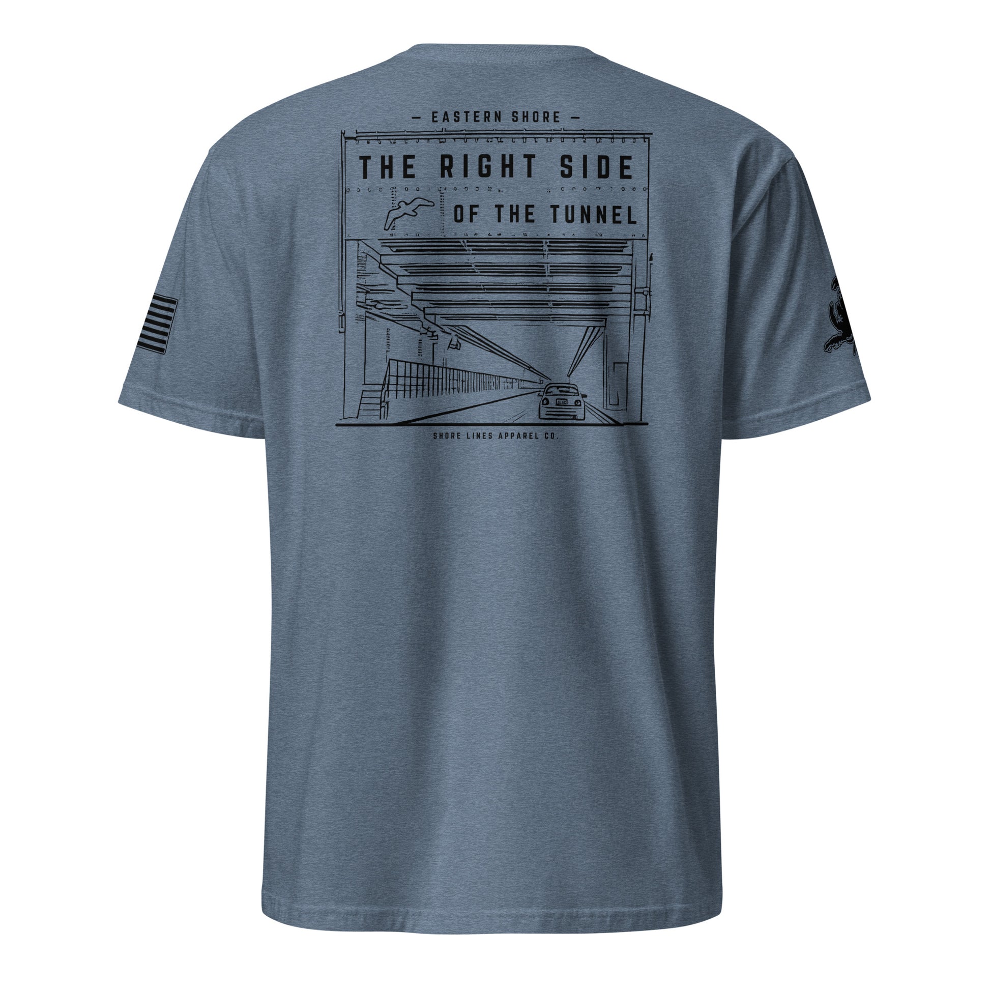 The Right Side CBBT | Core SS P-indigo-Shore Lines Apparel Co.