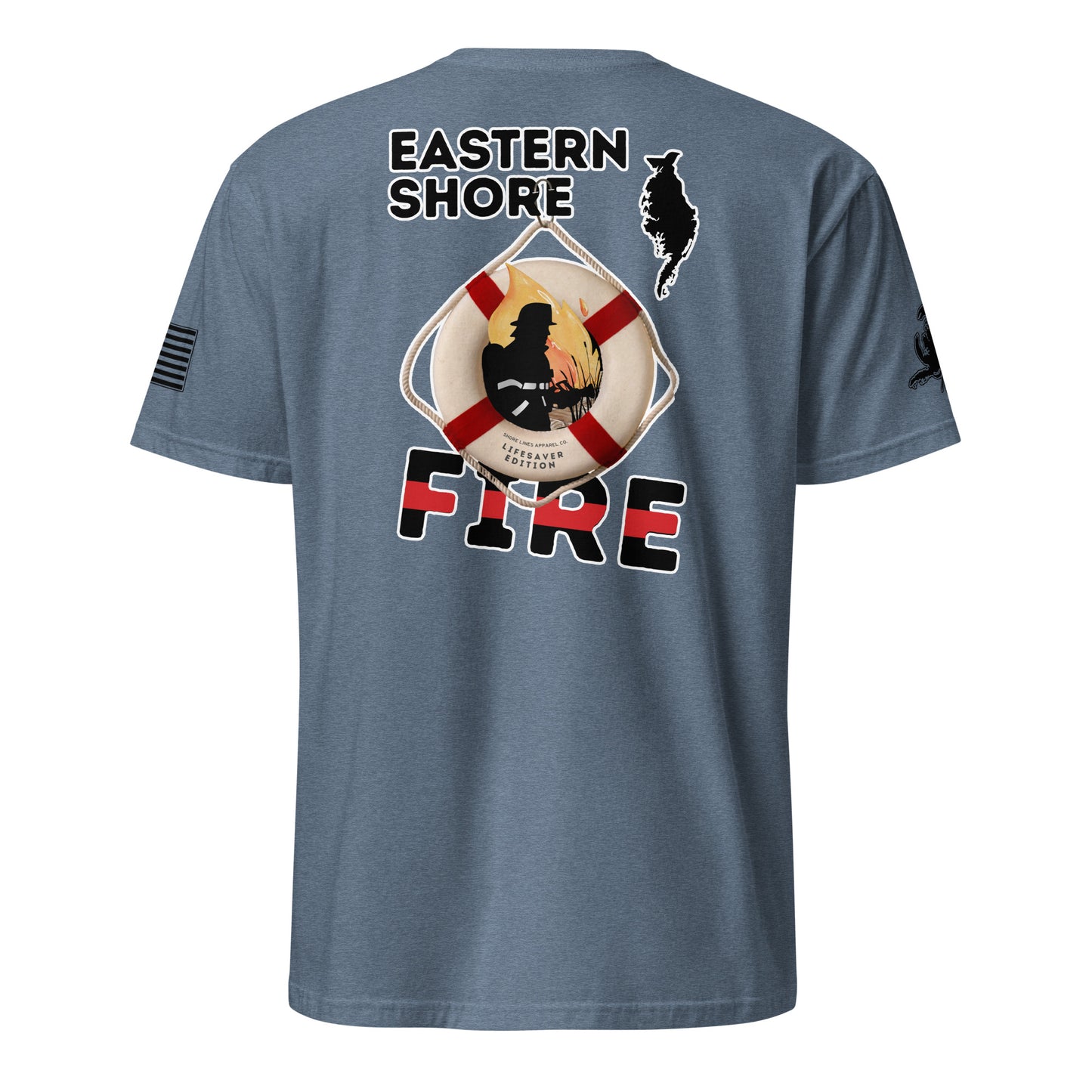 Fire | Lifesaver Edition | Core SS P-indigo-Shore Lines Apparel Co.
